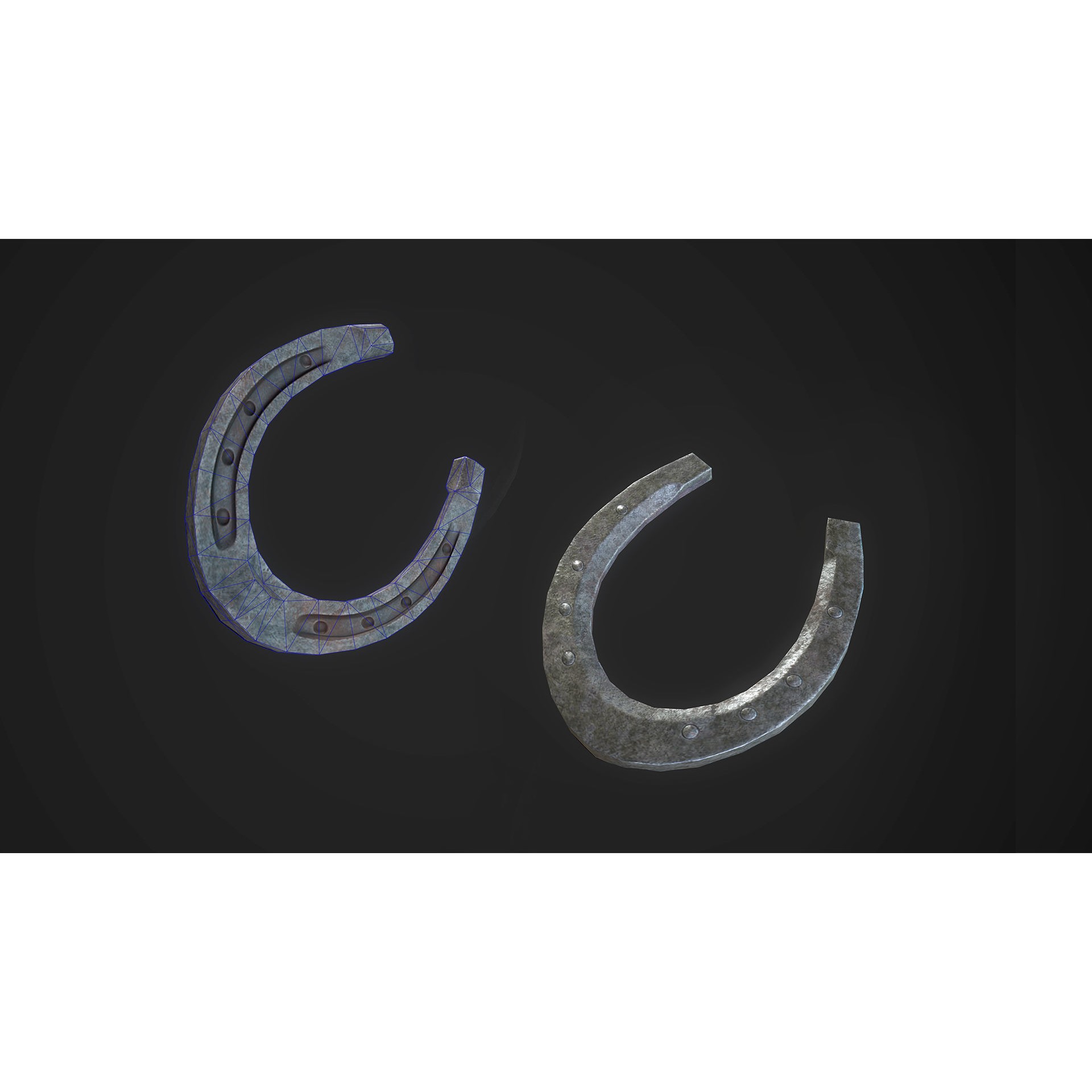 Stallions - Low-Poly Game-Ready 3D Model - View 18