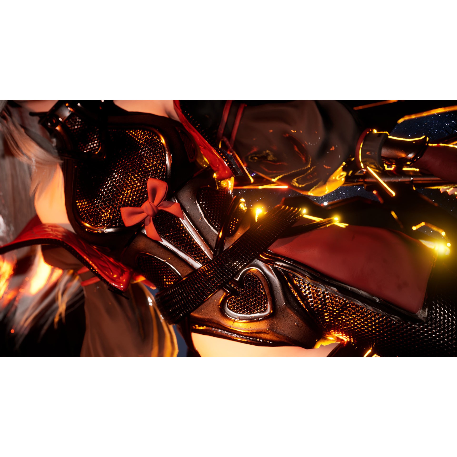 Cosmo Succubus Girl - Low-Poly Game-Ready 3D Model - View 7