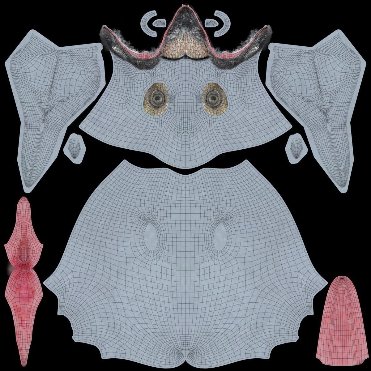 Pigeon Animated VFX - Game-Ready 3D Model