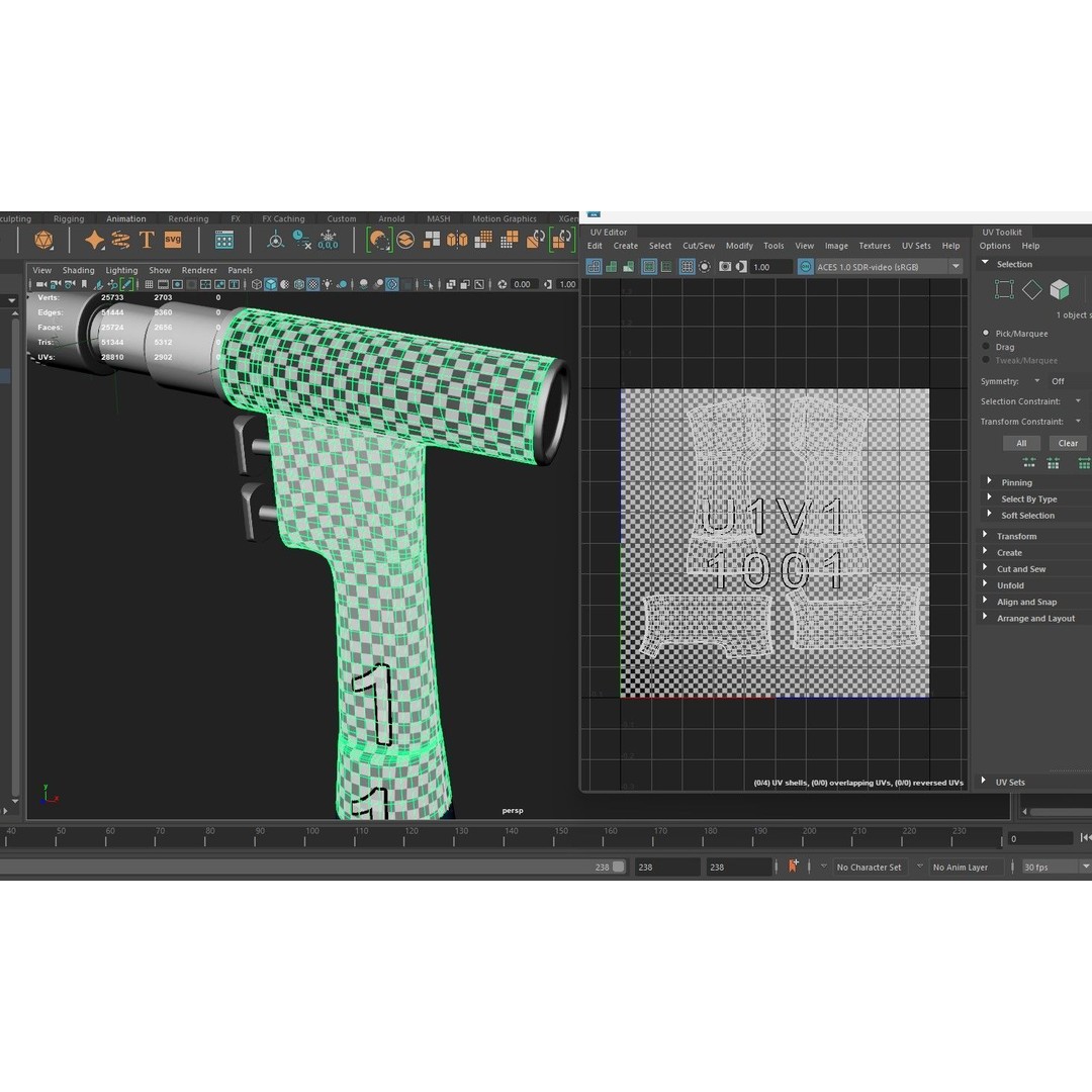 Surgical Drill 3D Model – Medical Equipment, PBR Textures, FBX - View 19