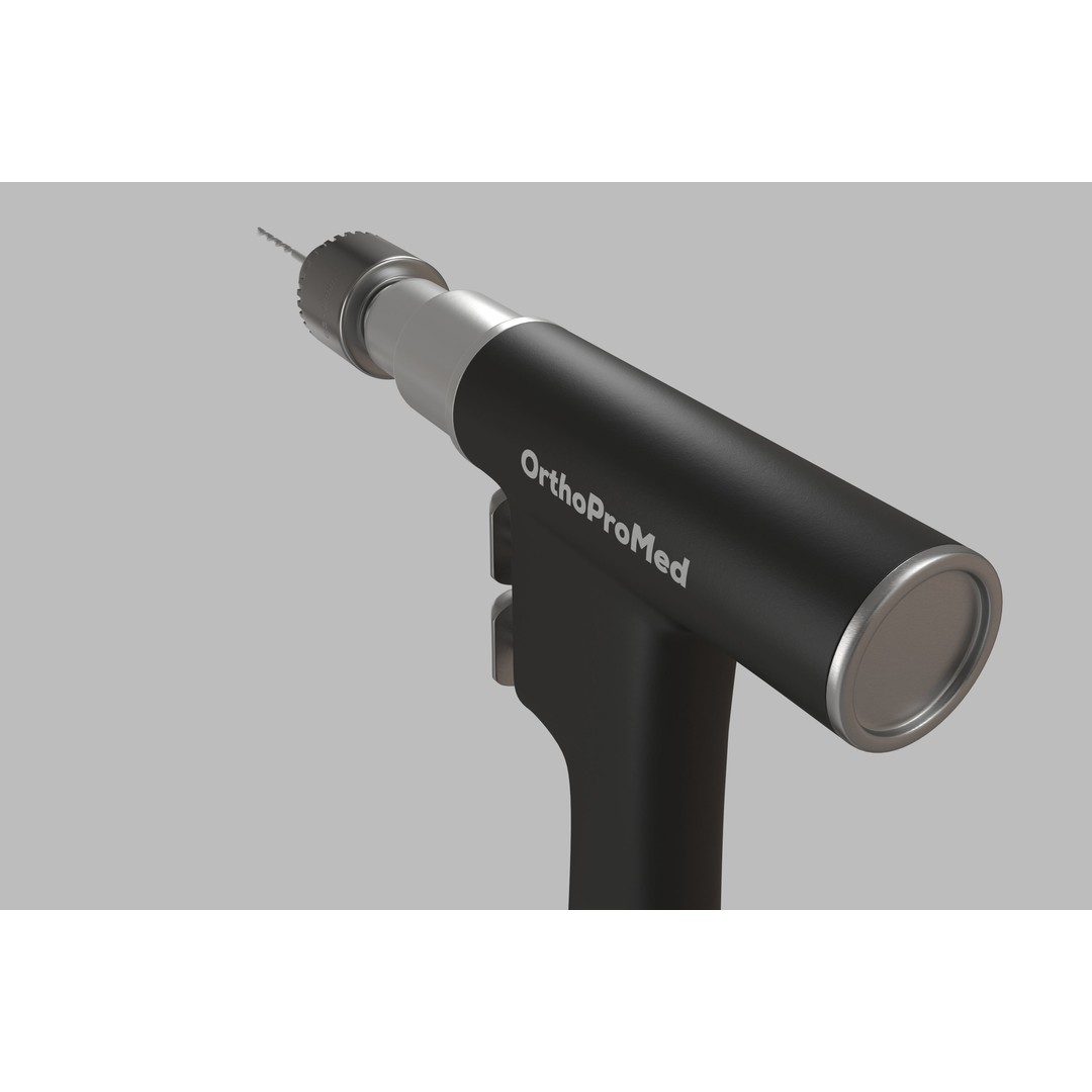 Surgical Drill 3D Model – Medical Equipment, PBR Textures, FBX - View 7