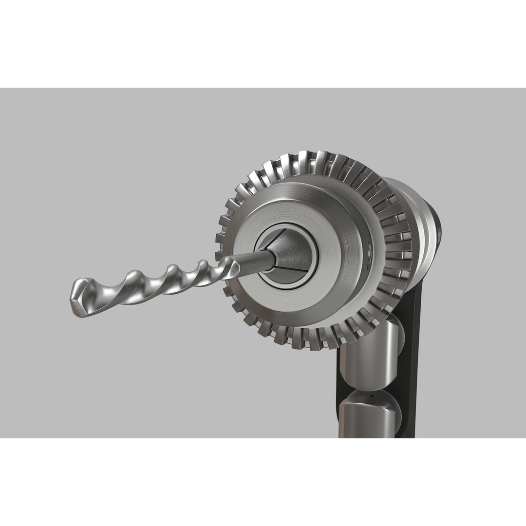 Surgical Drill 3D Model – Medical Equipment, PBR Textures, FBX - View 8