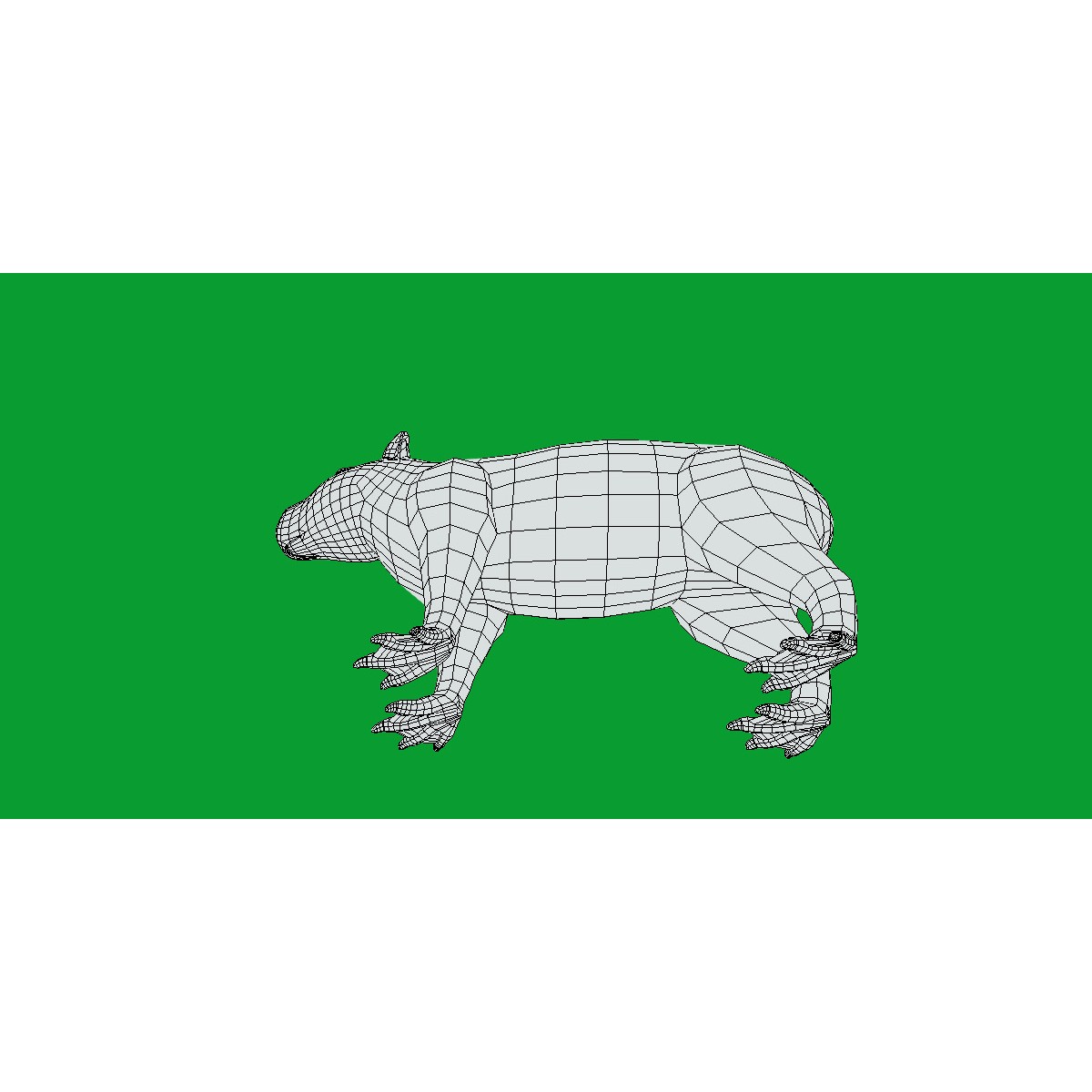 Capybara - Low-Poly Game-Ready 3D Model - View 51