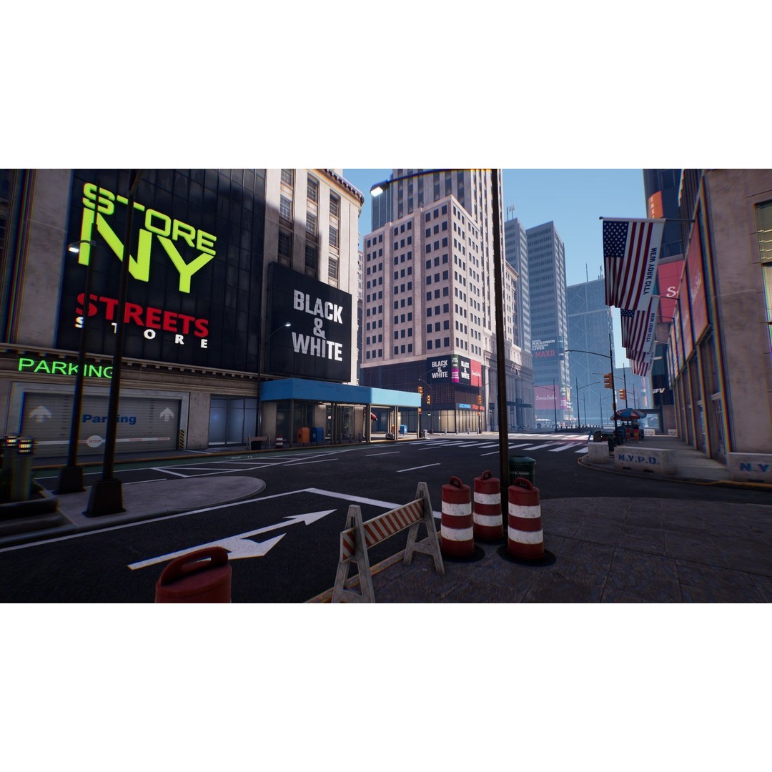 New York City 3D Model – Low Poly Urban Environment, FBX - View 13