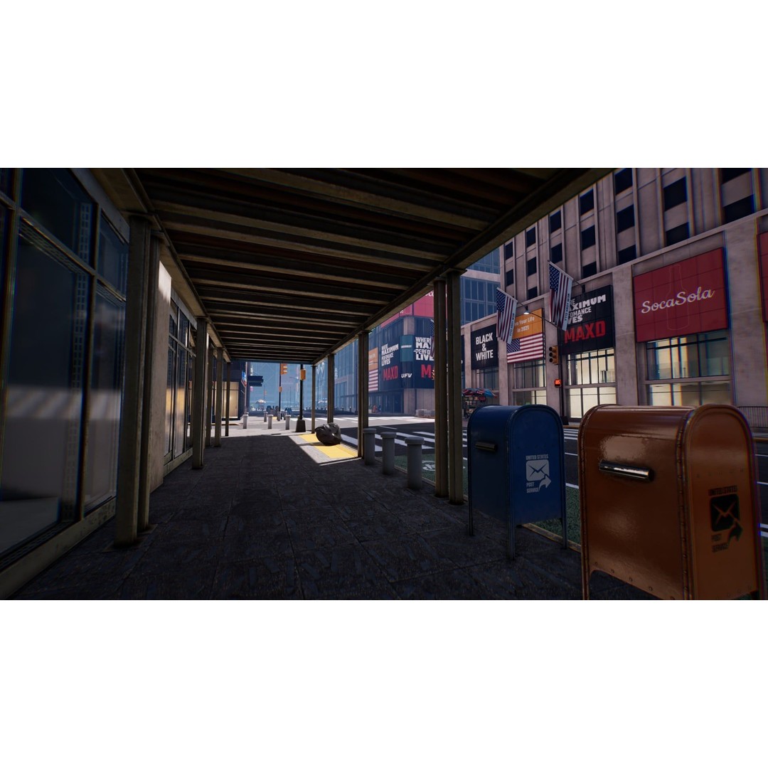 New York City 3D Model – Low Poly Urban Environment, FBX - View 16