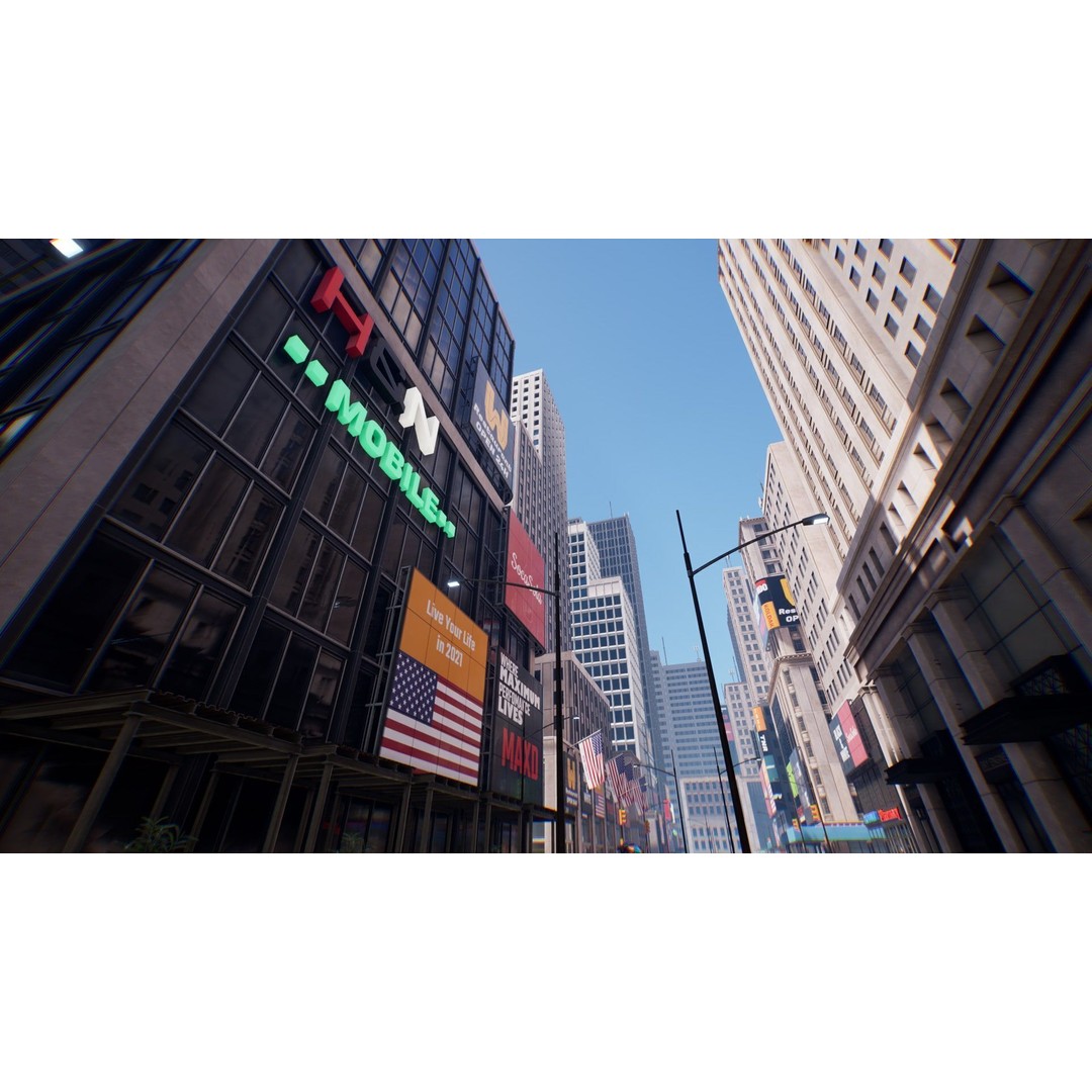 New York City 3D Model – Low Poly Urban Environment, FBX - View 18