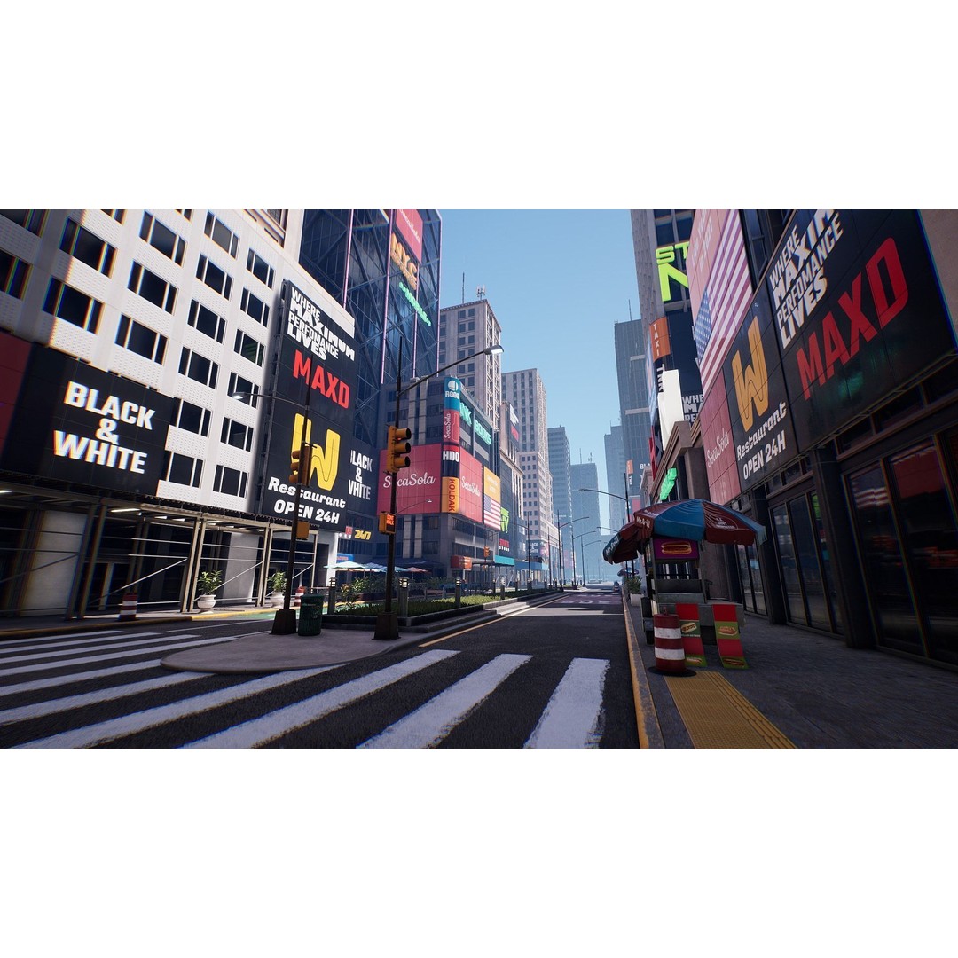 New York City 3D Model – Low Poly Urban Environment, FBX - View 23