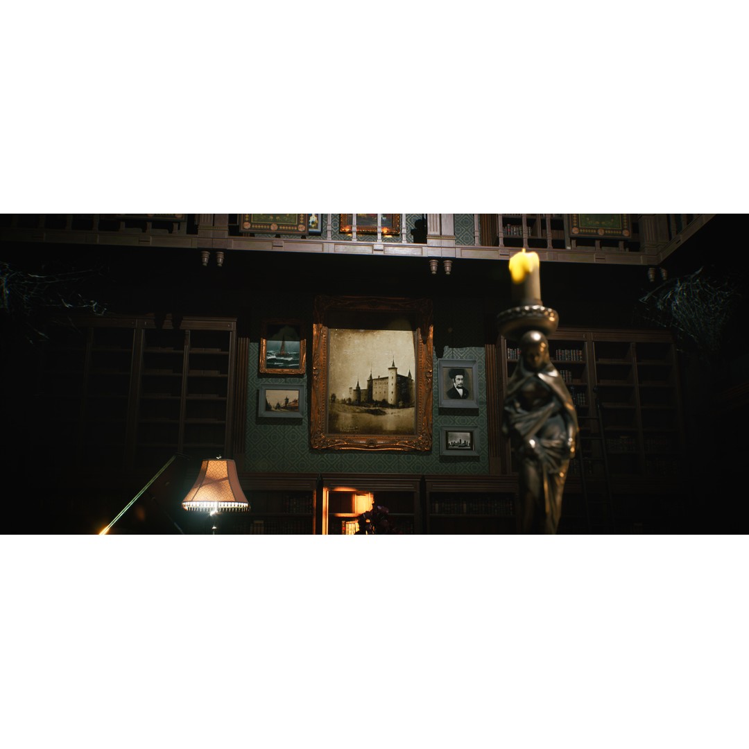 Vintage Mansion 3D Model – Low-Poly Interior Kit for UE5 - View 5