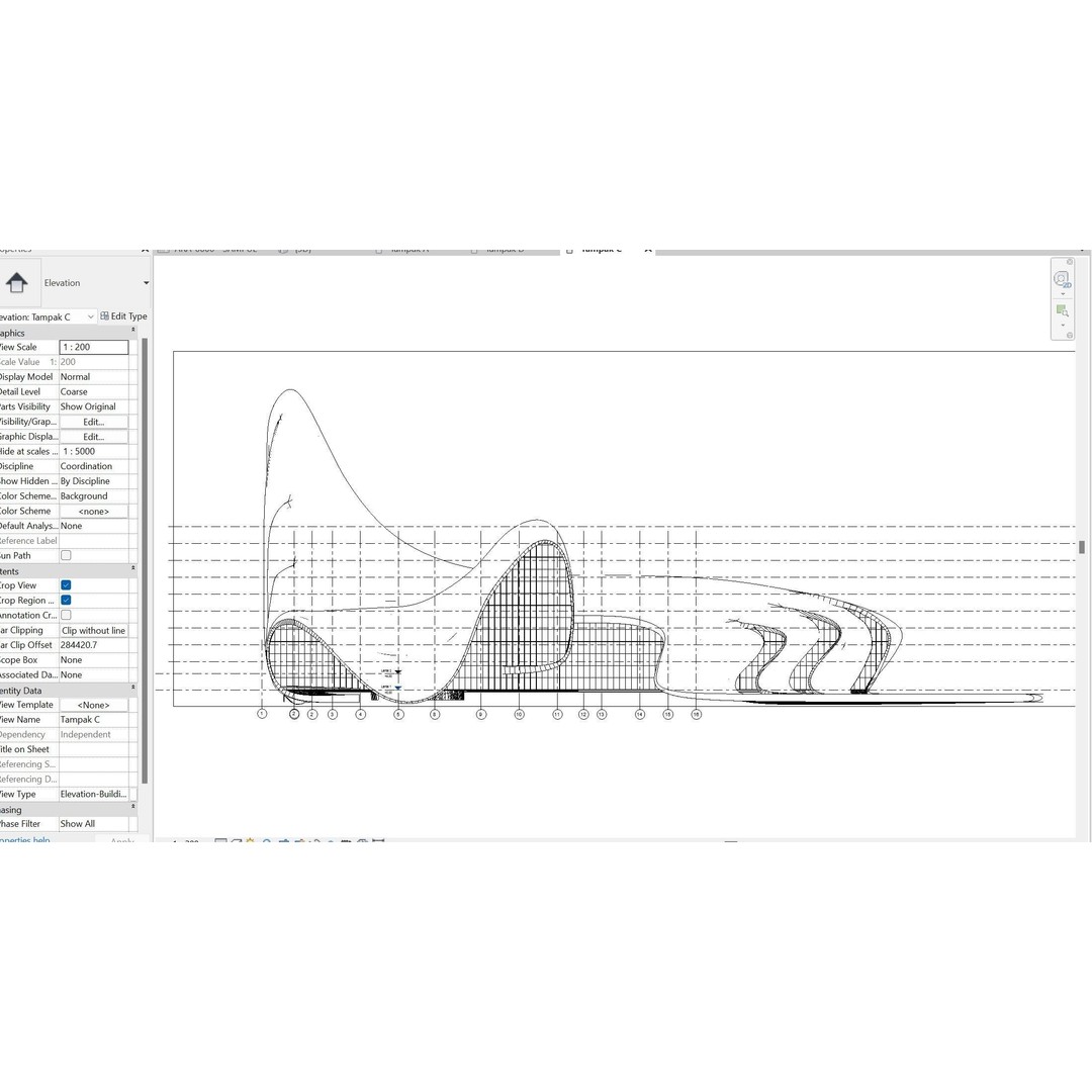 Heydar Aliyev Center 3D Model – Architectural Revit Asset, FBX, OBJ - View 17