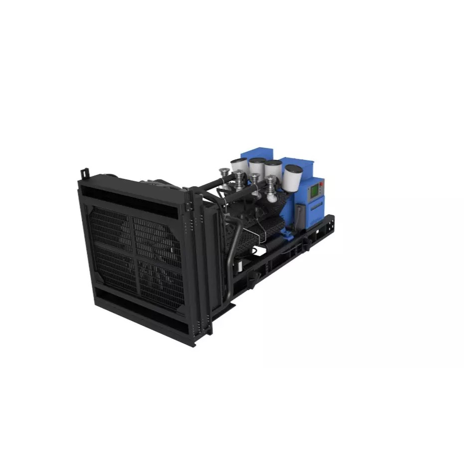 Industrial Diesel Generator 3D Model – High Poly PBR Asset, FBX, OBJ, Blender - View 5