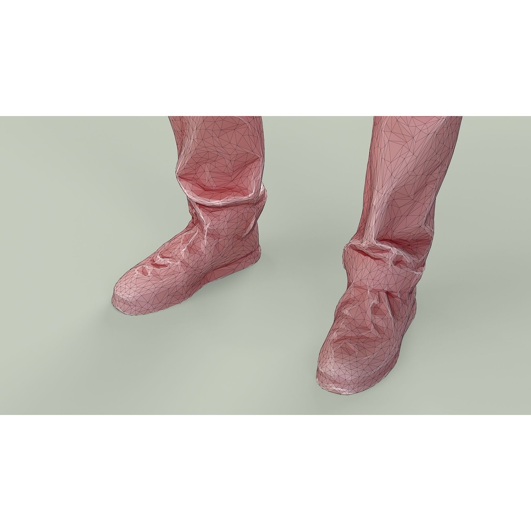 Smirk Guy 3D Model – Casual Urban Character, FBX, PBR Textures