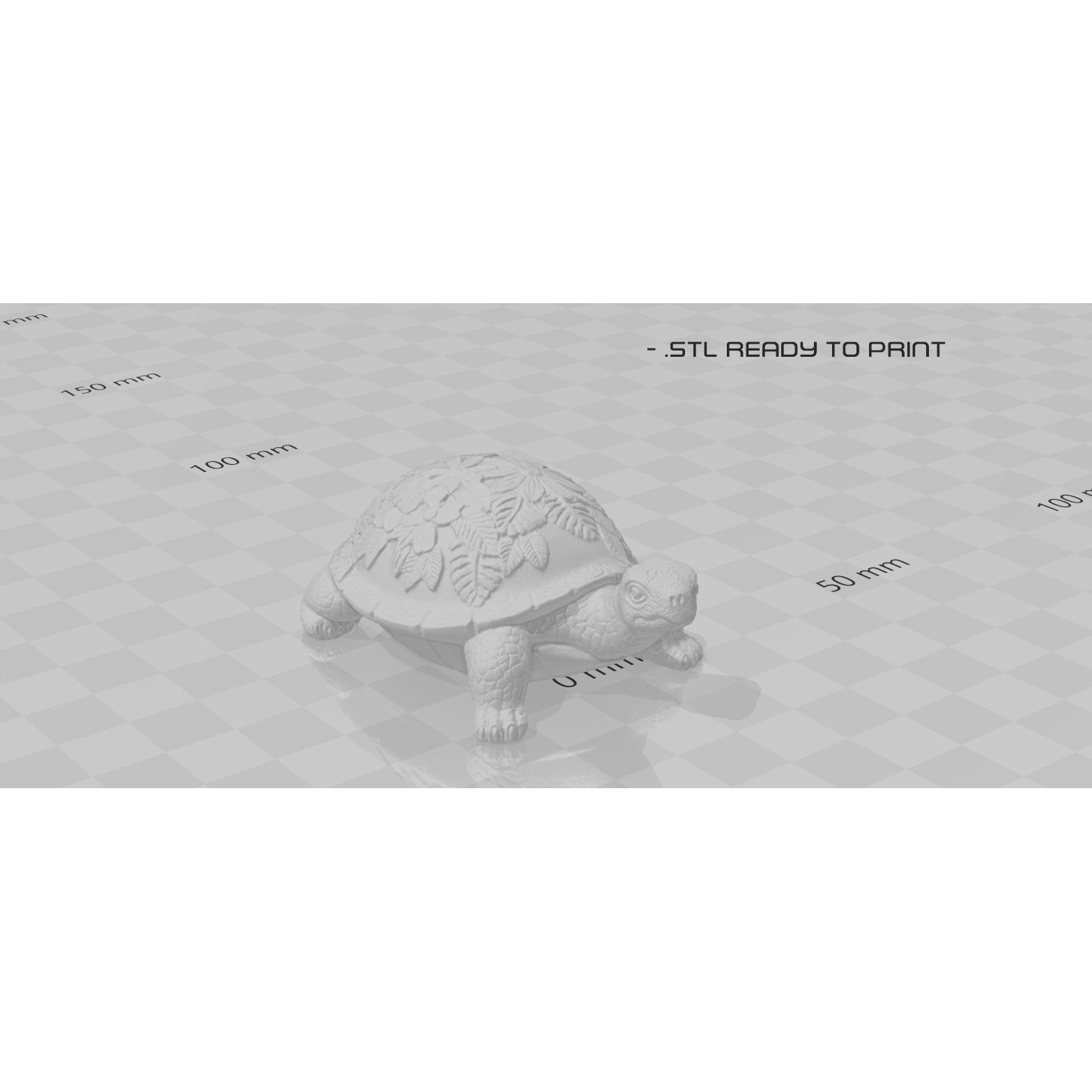 Garden Turtle - Low-Poly Game-Ready 3D Model - View 13