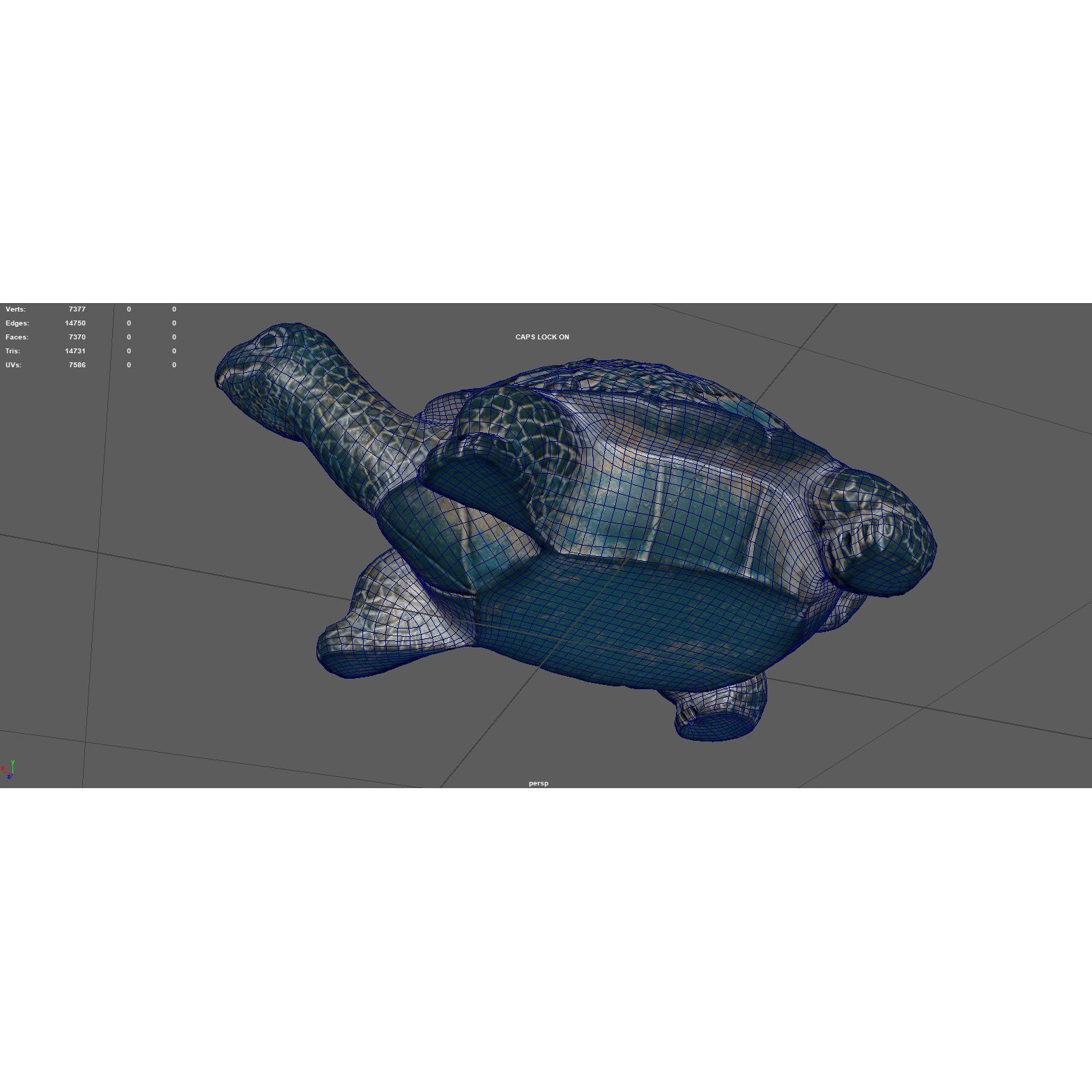 Garden Turtle - Low-Poly Game-Ready 3D Model - View 18