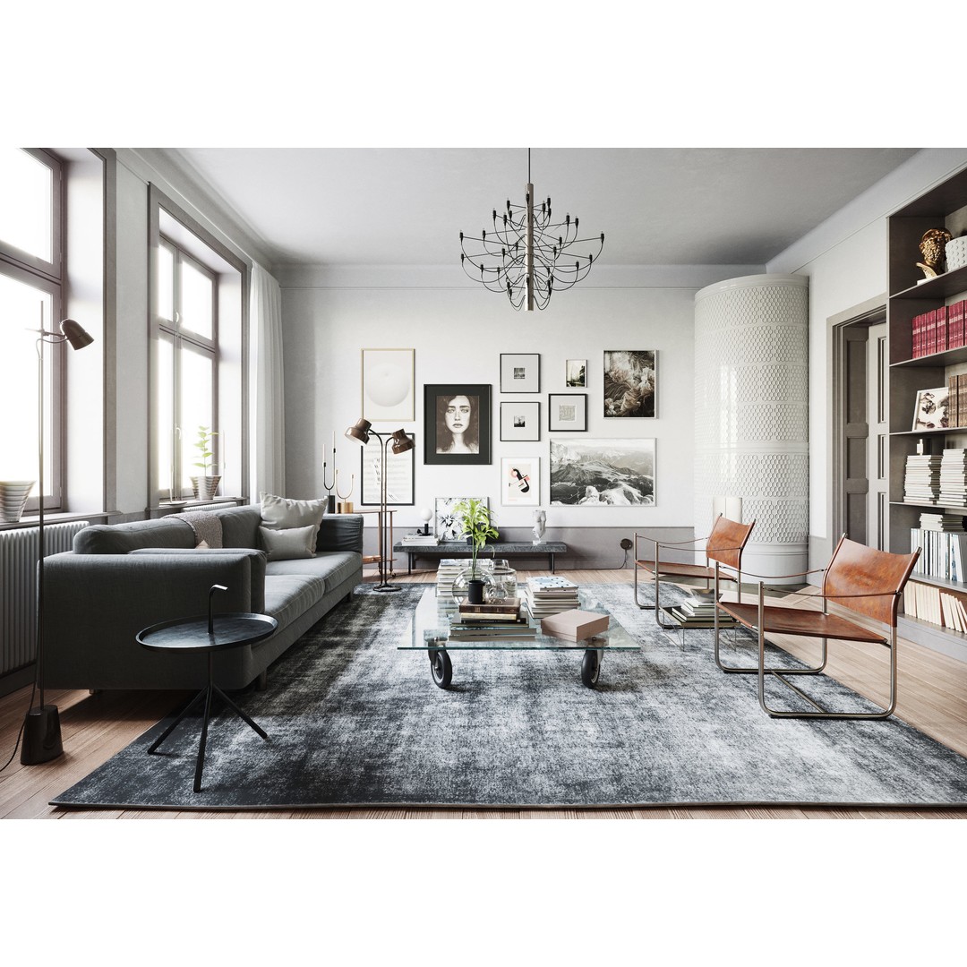 Swedish Interior Scene 3D Model – Fully Textured, Corona Renderer Ready - View 3