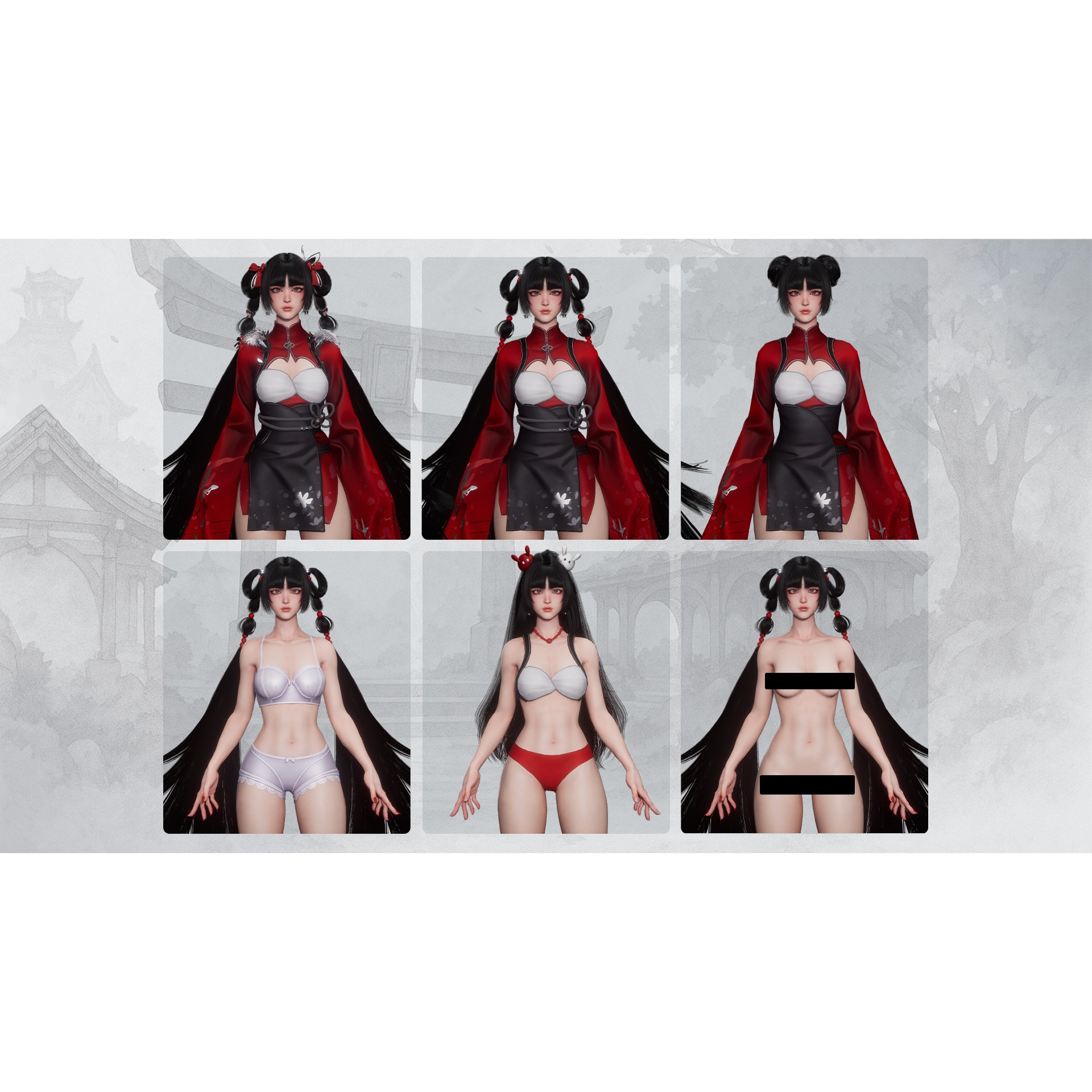 Xiao Jue - Low-Poly Game-Ready 3D Model - View 10