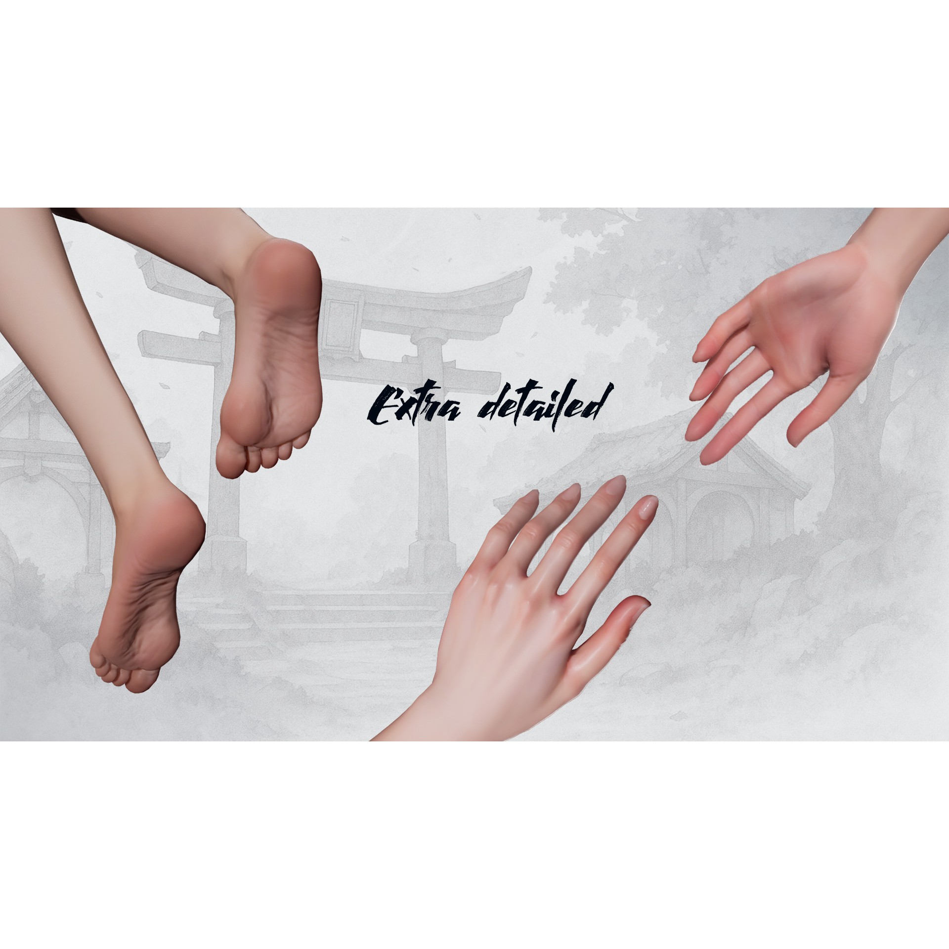 Xiao Jue - Low-Poly Game-Ready 3D Model - View 12