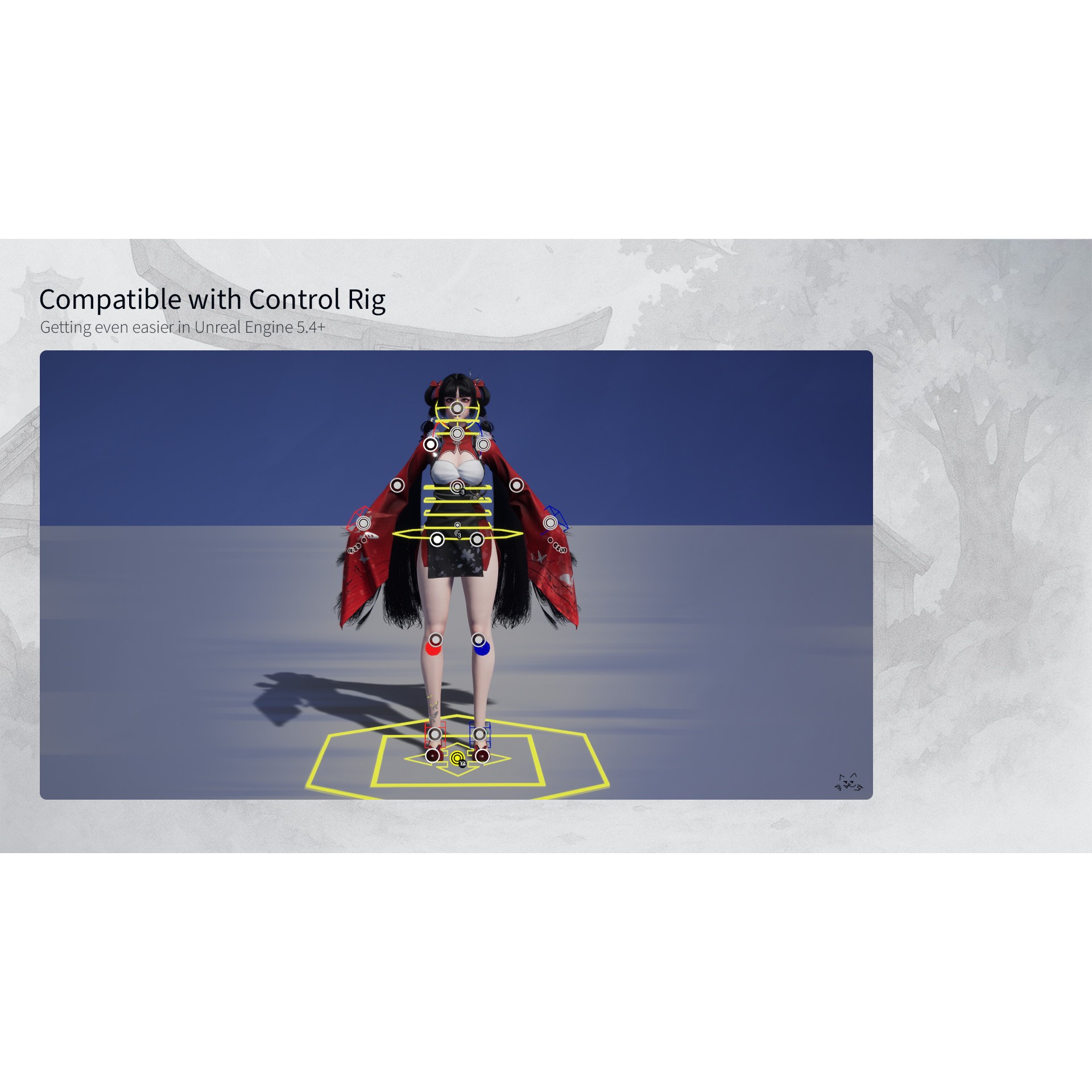 Xiao Jue - Low-Poly Game-Ready 3D Model - View 15