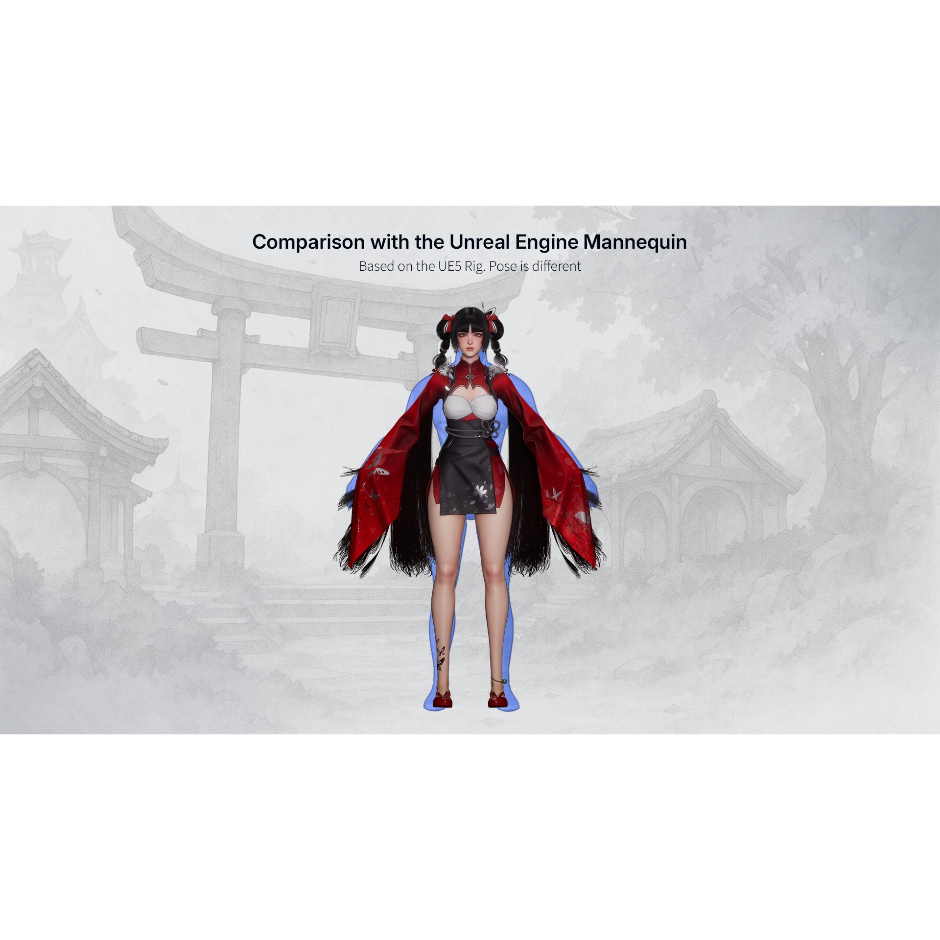 Xiao Jue - Low-Poly Game-Ready 3D Model - View 17