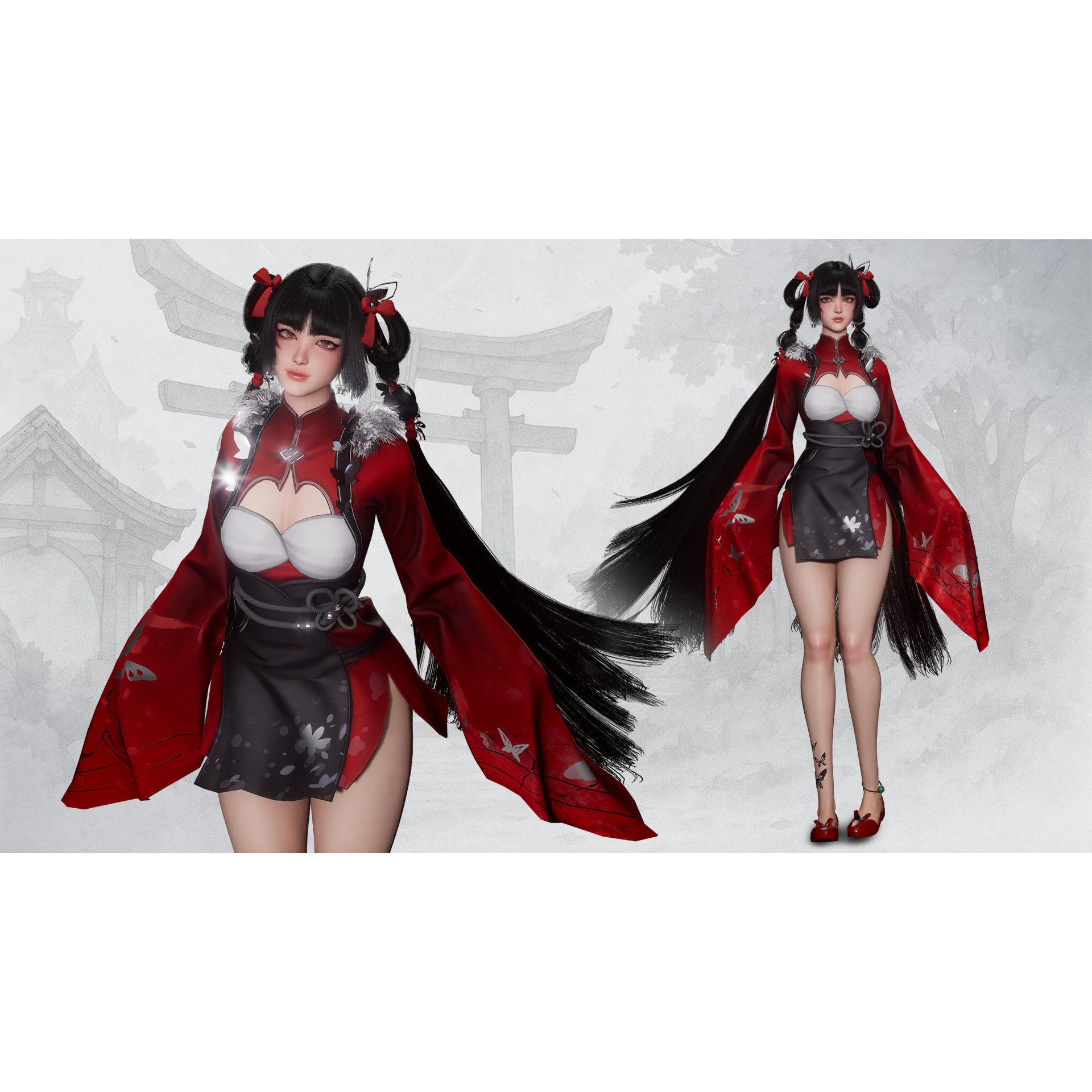 Xiao Jue - Low-Poly Game-Ready 3D Model - View 4