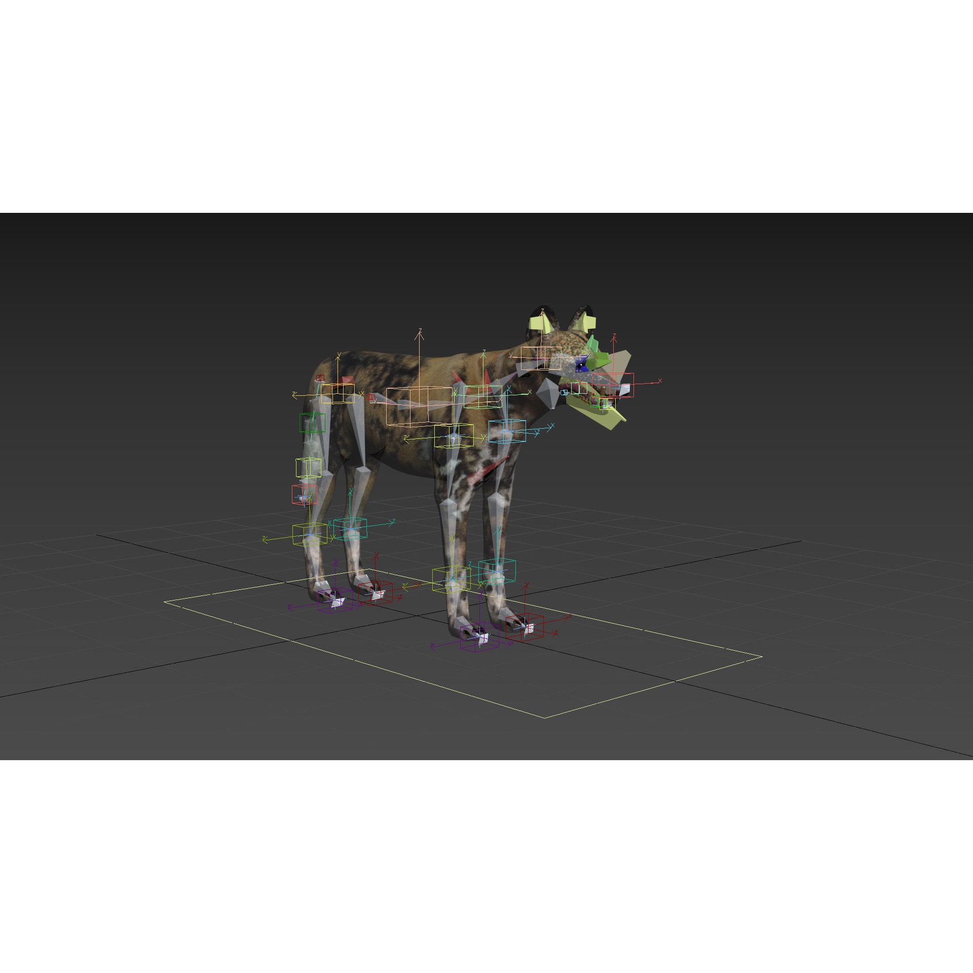 Colossal Animal Pack - Low-Poly Game-Ready 3D Model - View 101