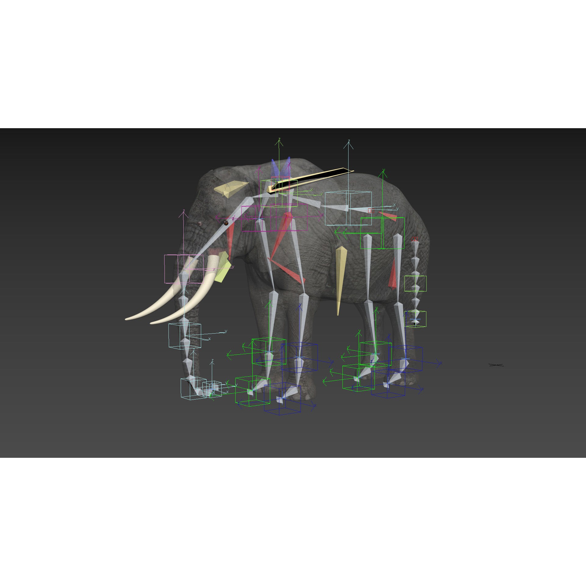 Colossal Animal Pack - Low-Poly Game-Ready 3D Model - View 24