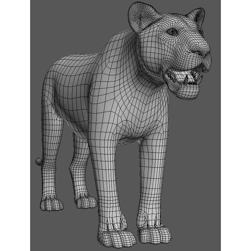 Colossal Animal Pack - Low-Poly Game-Ready 3D Model - View 49