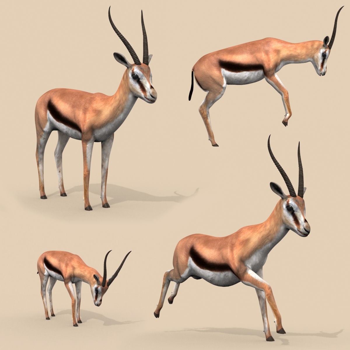 Colossal Animal Pack - Low-Poly Game-Ready 3D Model - View 73