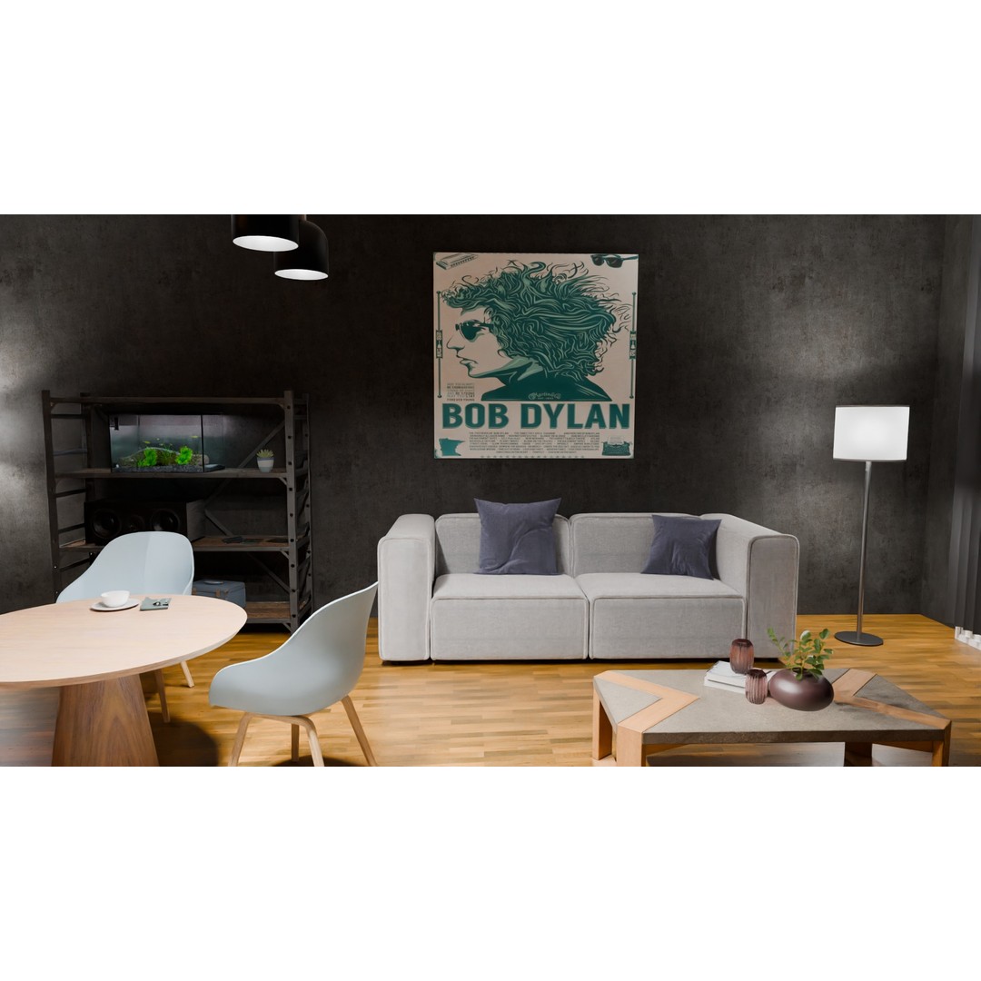 Living Room 3D Model – Modern Interior Design, PBR Textures, Blender, FBX - View 6