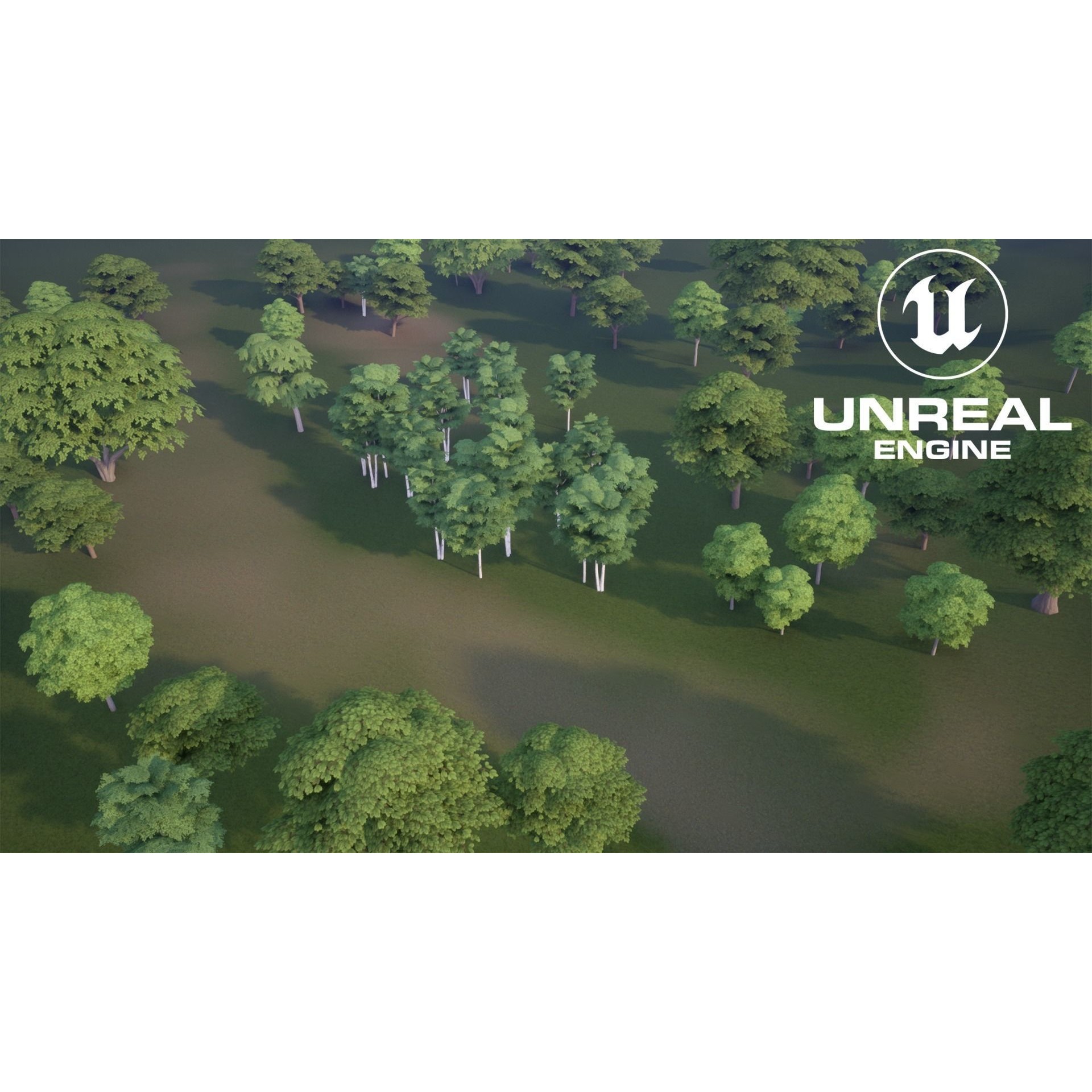Tree Pack - Low-Poly Game-Ready 3D Model - View 5