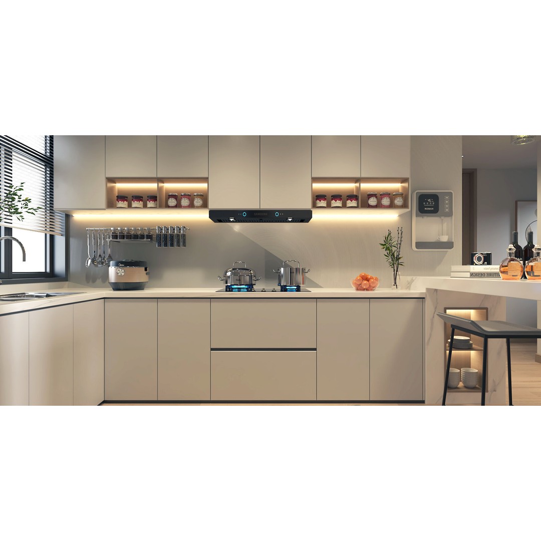 Living Room 3D Model – Textured Interior Scene for Vray - View 3