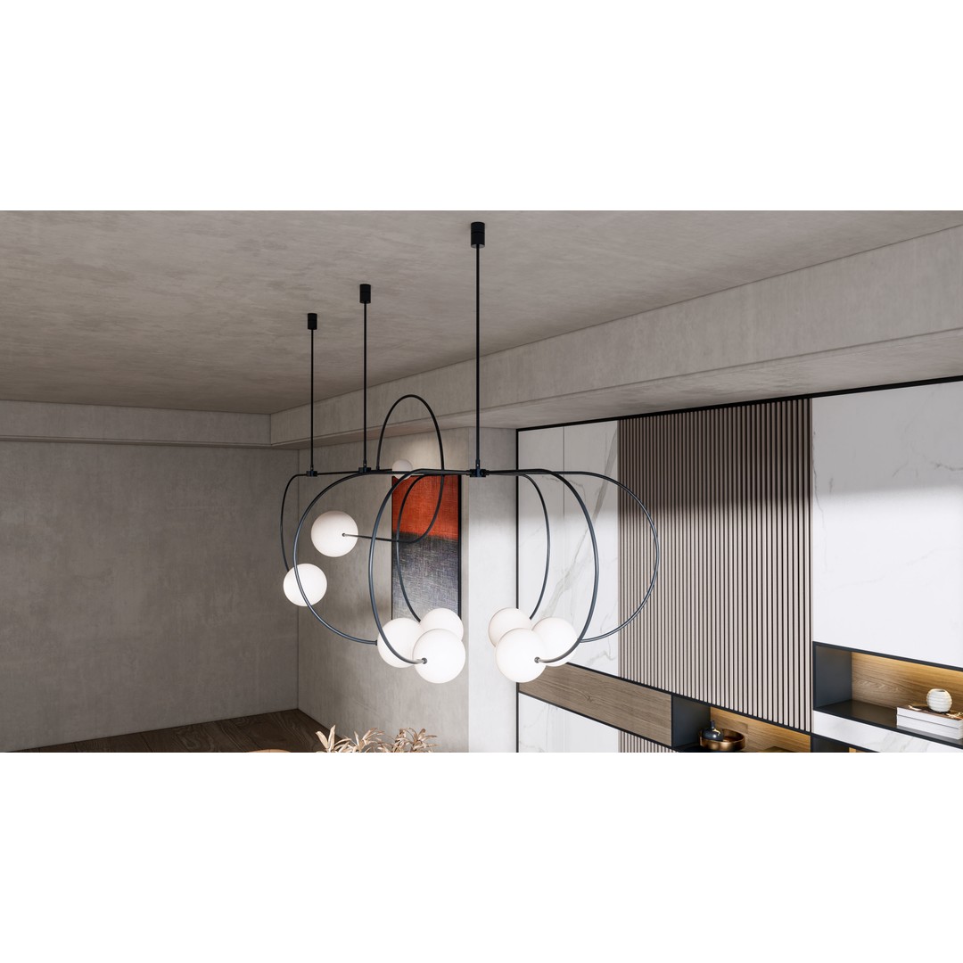 Dining Room 3D Model – Modern Interior Scene with Textures - View 11