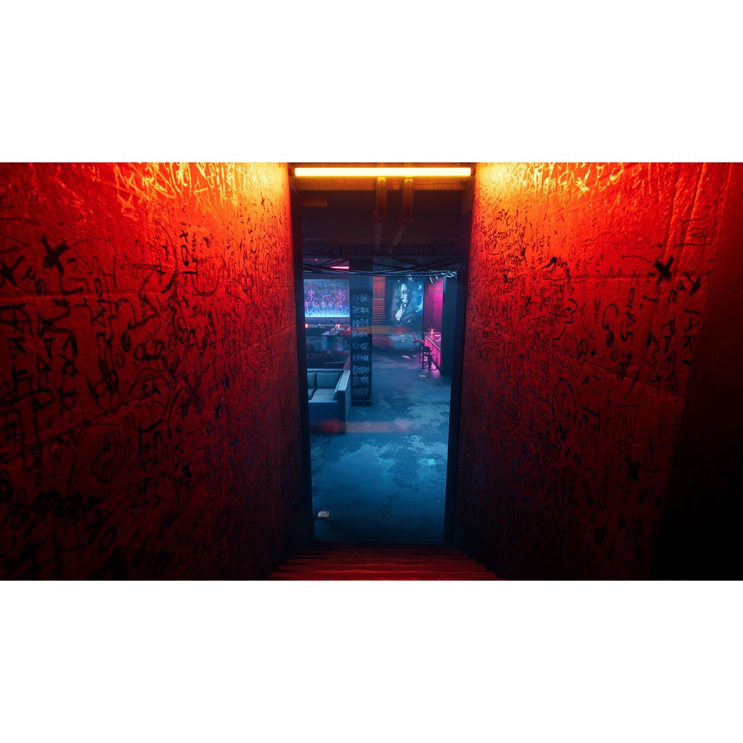 Tokyo Night Club 3D Model – Low Poly Modular Interior, Unreal Engine - View 14