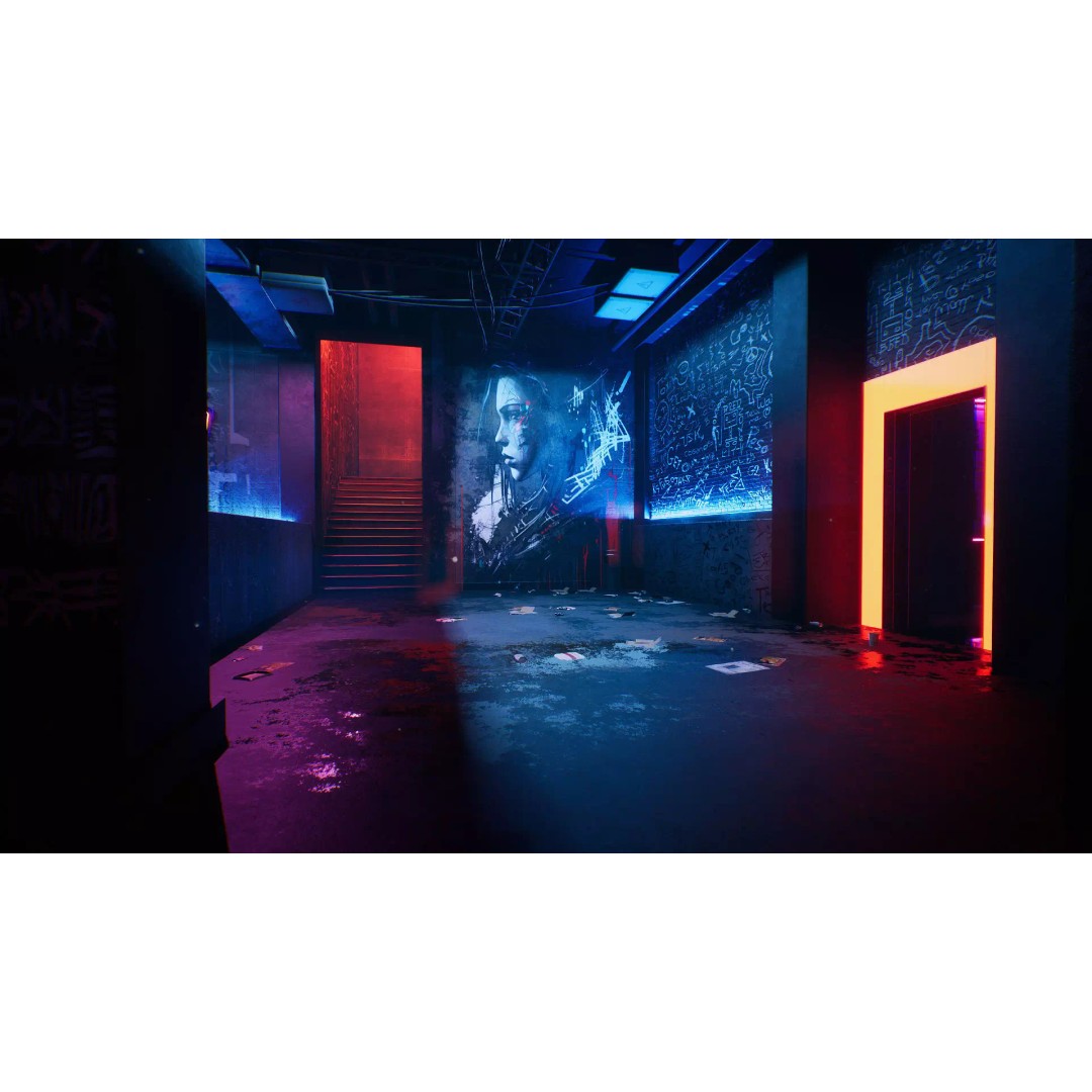 Tokyo Night Club 3D Model – Low Poly Modular Interior, Unreal Engine - View 2