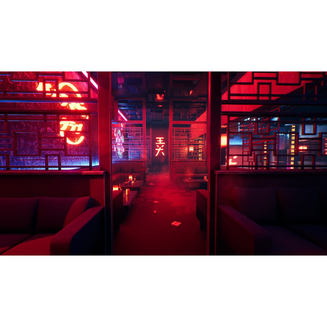 Tokyo Night Club 3D Model – Low Poly Modular Interior, Unreal Engine - View 5