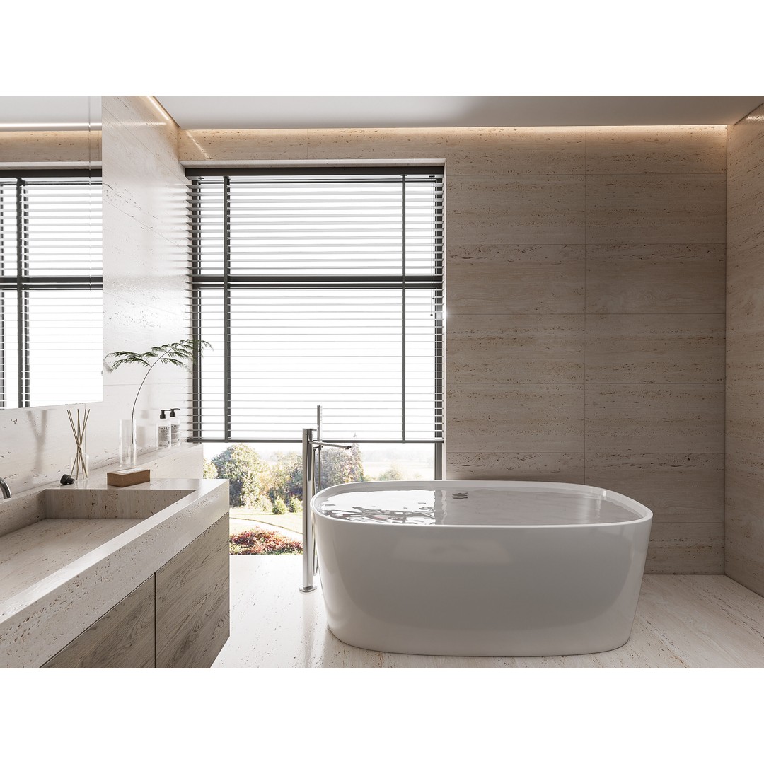 Modern Bathroom 3D Model – Elegant Vanity Scene, FBX & Blender Formats - View 14