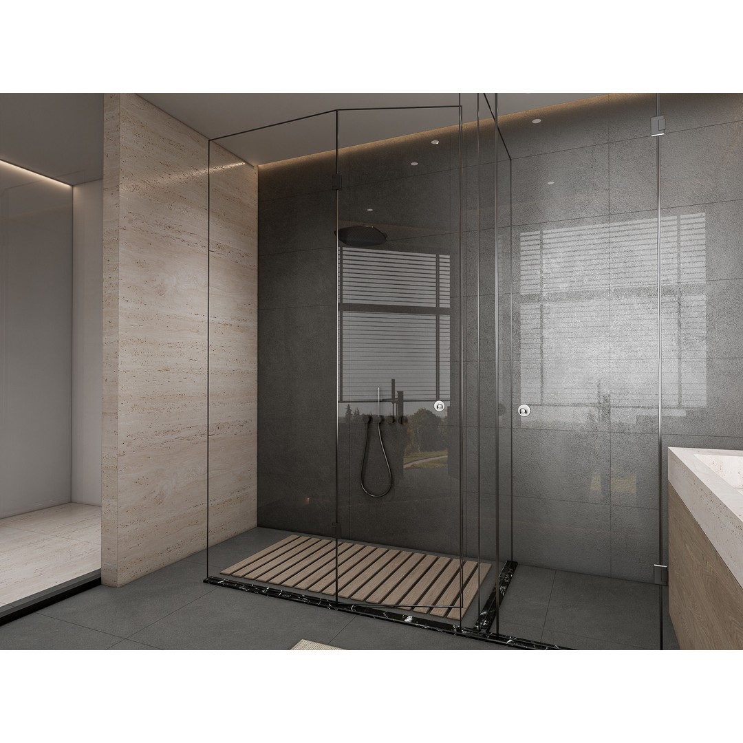 Modern Bathroom 3D Model – Elegant Vanity Scene, FBX & Blender Formats - View 17