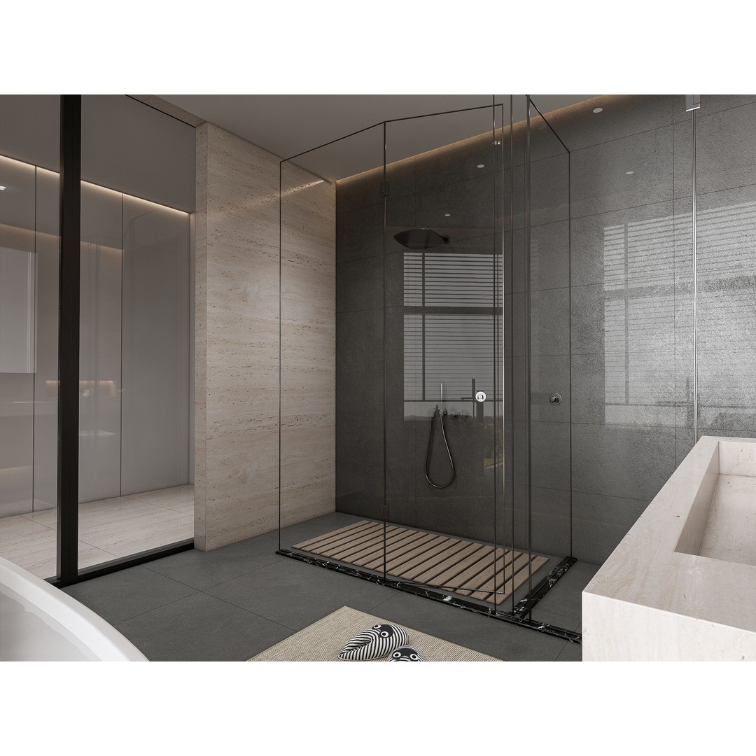 Modern Bathroom 3D Model – Elegant Vanity Scene, FBX & Blender Formats - View 20