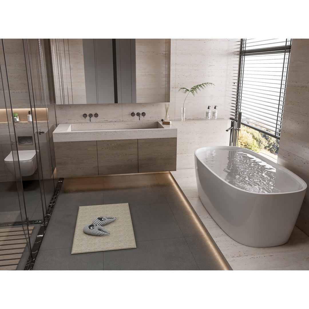 Modern Bathroom 3D Model – Elegant Vanity Scene, FBX & Blender Formats - View 9