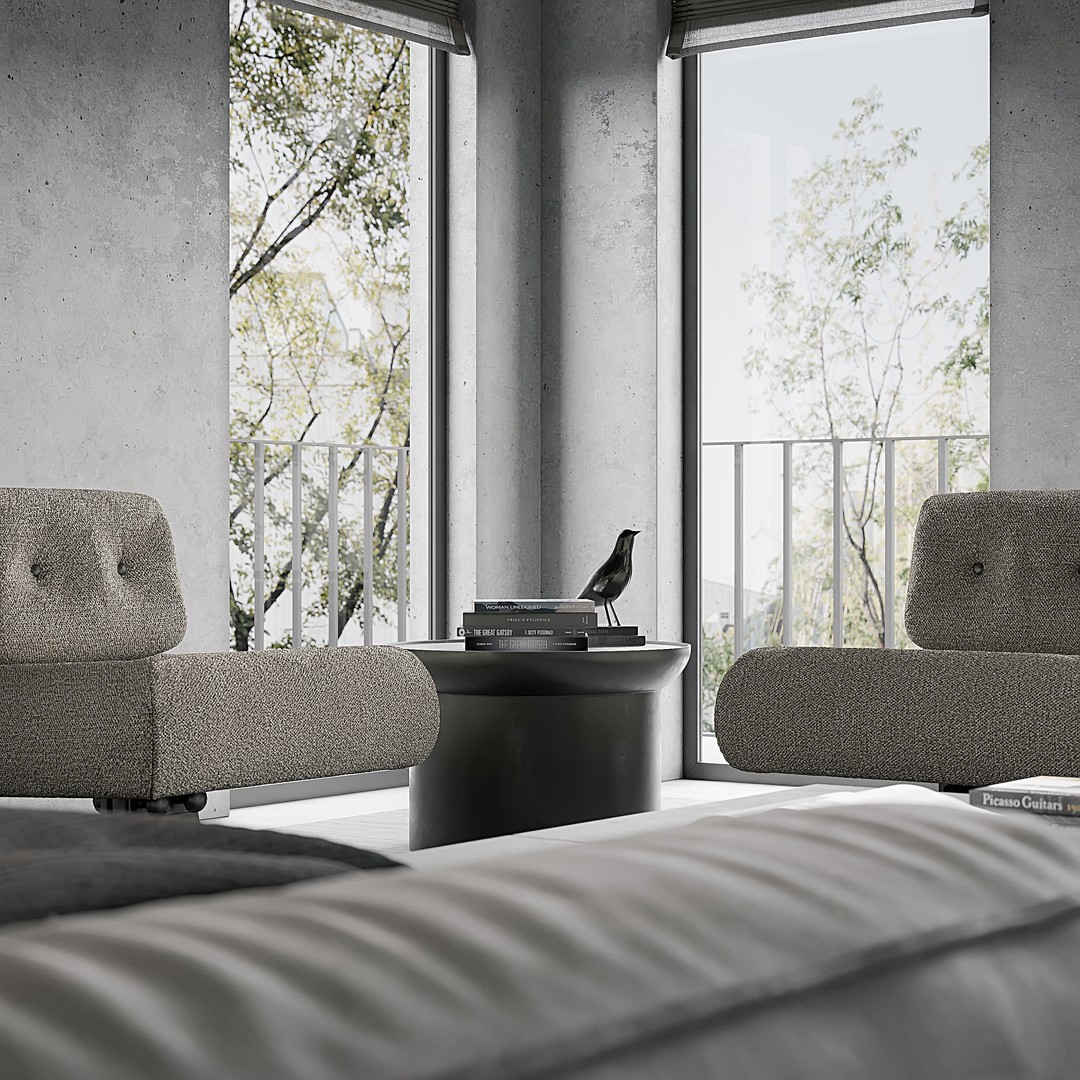 Modern Villa 3D Model – Realistic Interior Design, FBX, OBJ, Blender - View 5