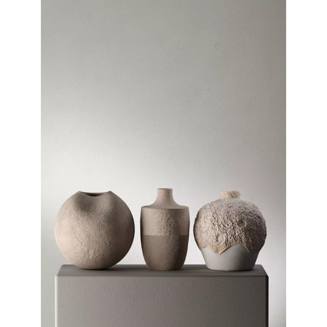 Vase Set 112 3D Model – Detailed Ceramic Decoration, PBR Textures - View 2