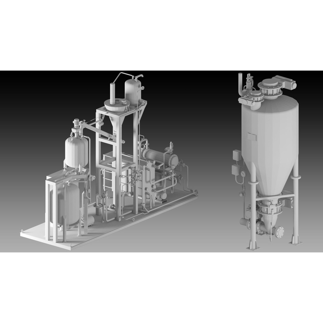 High Detail Factory Props 3D Models – Industrial Assets, FBX, OBJ - View 8