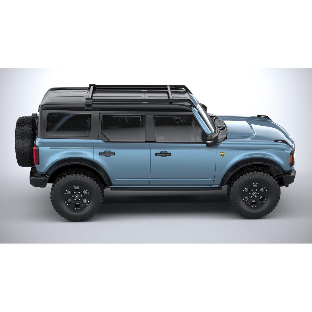 Bronco Badlands 3D Model – High Poly SUV Asset, FBX, OBJ, 3dsmax - View 13