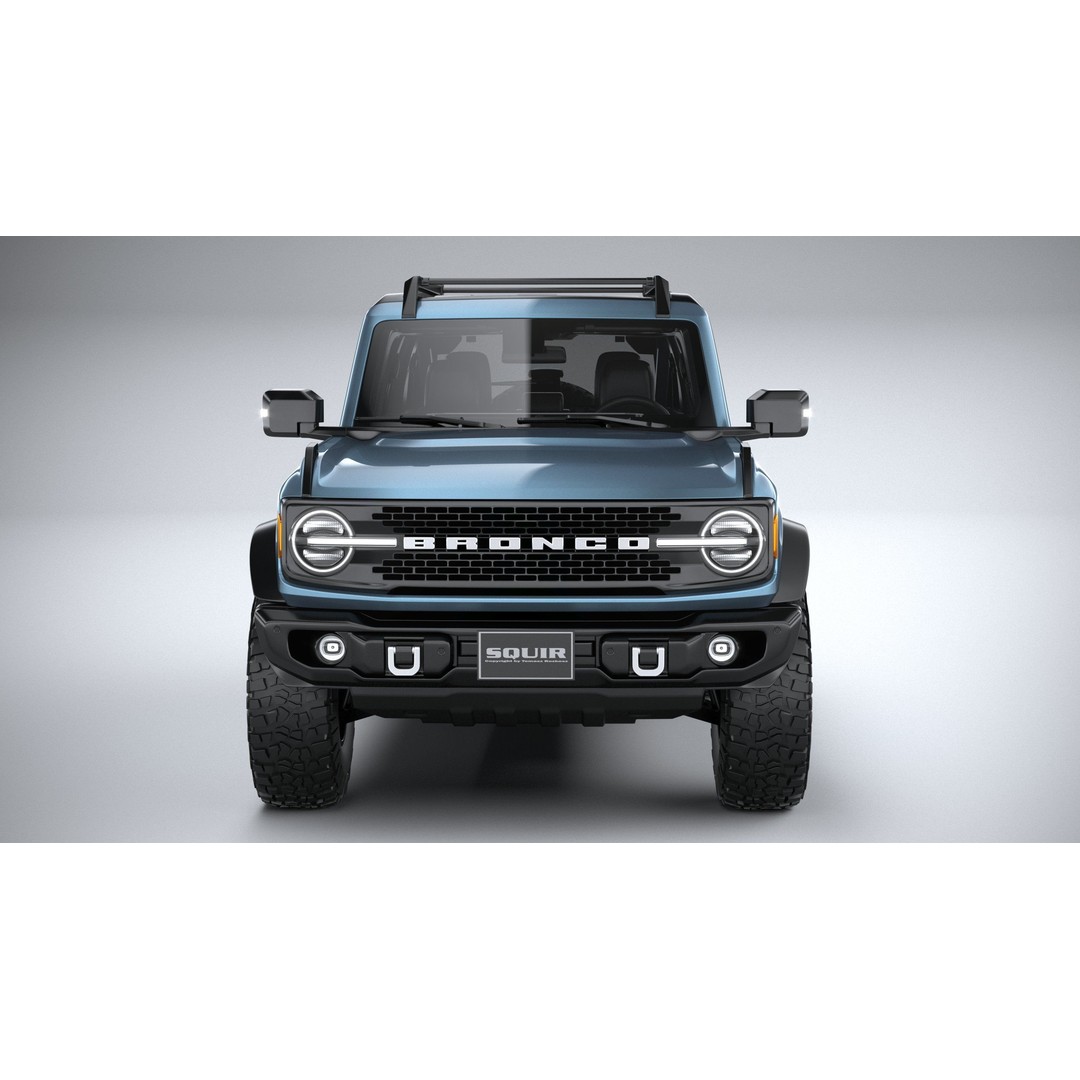 Bronco Badlands 3D Model – High Poly SUV Asset, FBX, OBJ, 3dsmax - View 15