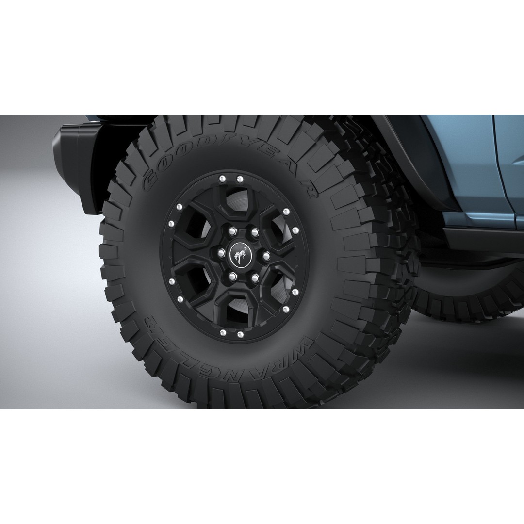 Bronco Badlands 3D Model – High Poly SUV Asset, FBX, OBJ, 3dsmax - View 18