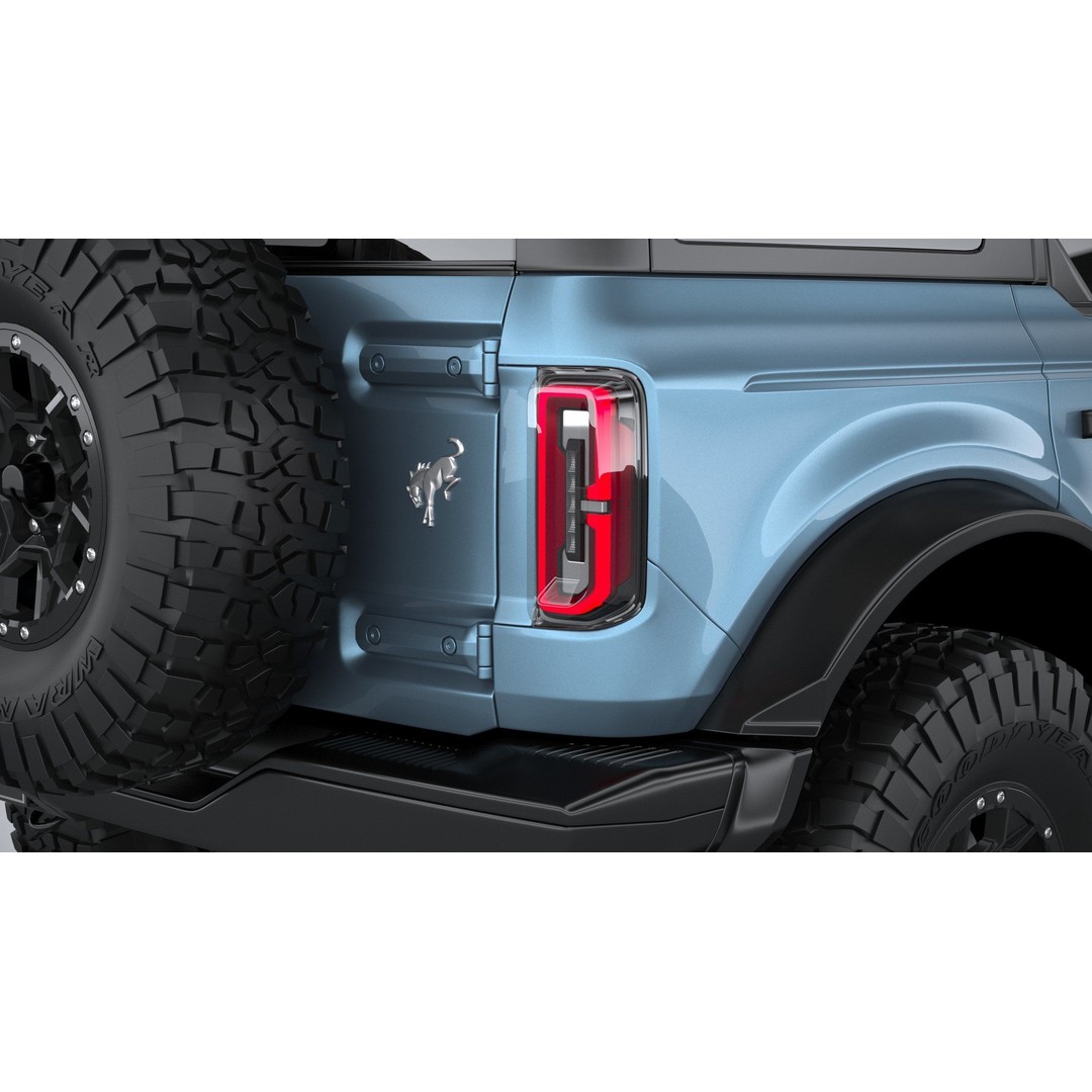 Bronco Badlands 3D Model – High Poly SUV Asset, FBX, OBJ, 3dsmax - View 20