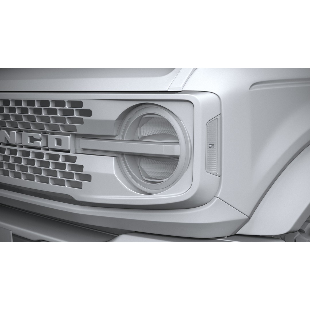 Bronco Badlands 3D Model – High Poly SUV Asset, FBX, OBJ, 3dsmax - View 31