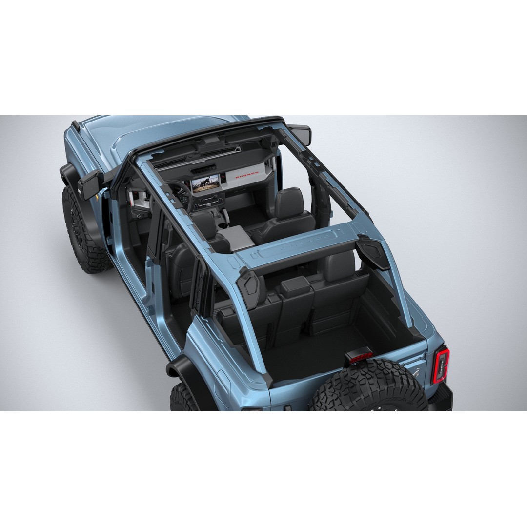 Bronco Badlands 3D Model – High Poly SUV Asset, FBX, OBJ, 3dsmax - View 41