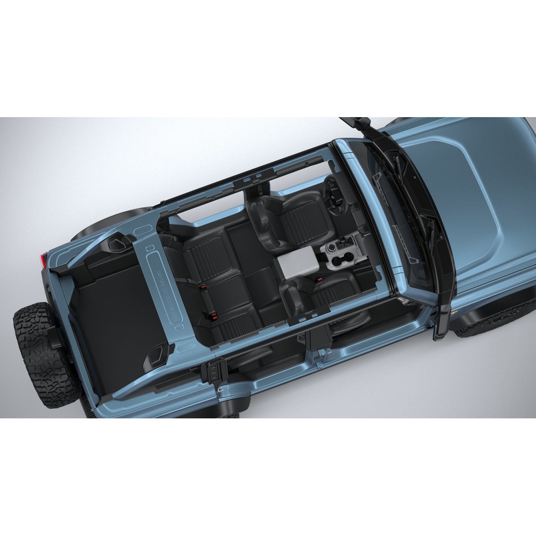 Bronco Badlands 3D Model – High Poly SUV Asset, FBX, OBJ, 3dsmax - View 42