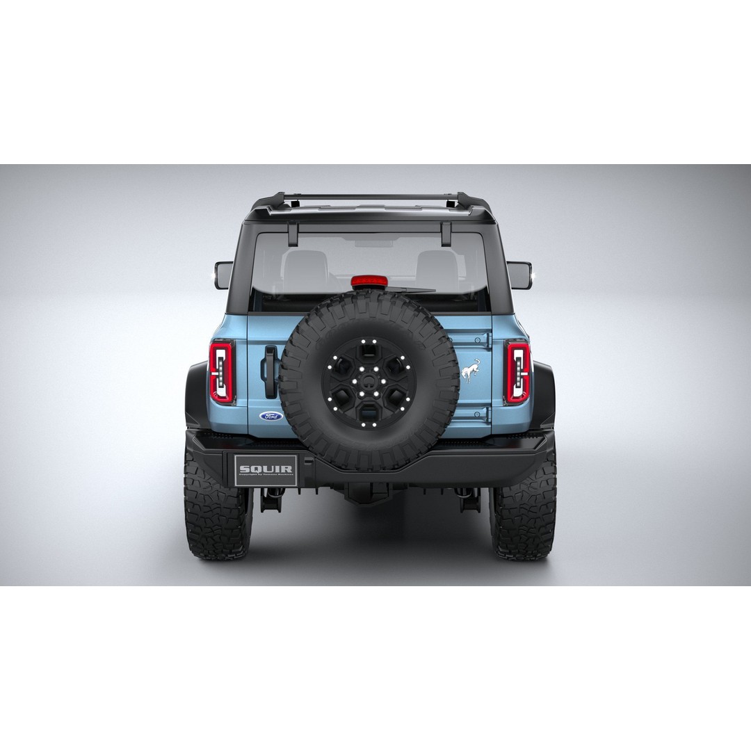 Bronco Badlands 3D Model – High Poly SUV Asset, FBX, OBJ, 3dsmax - View 6