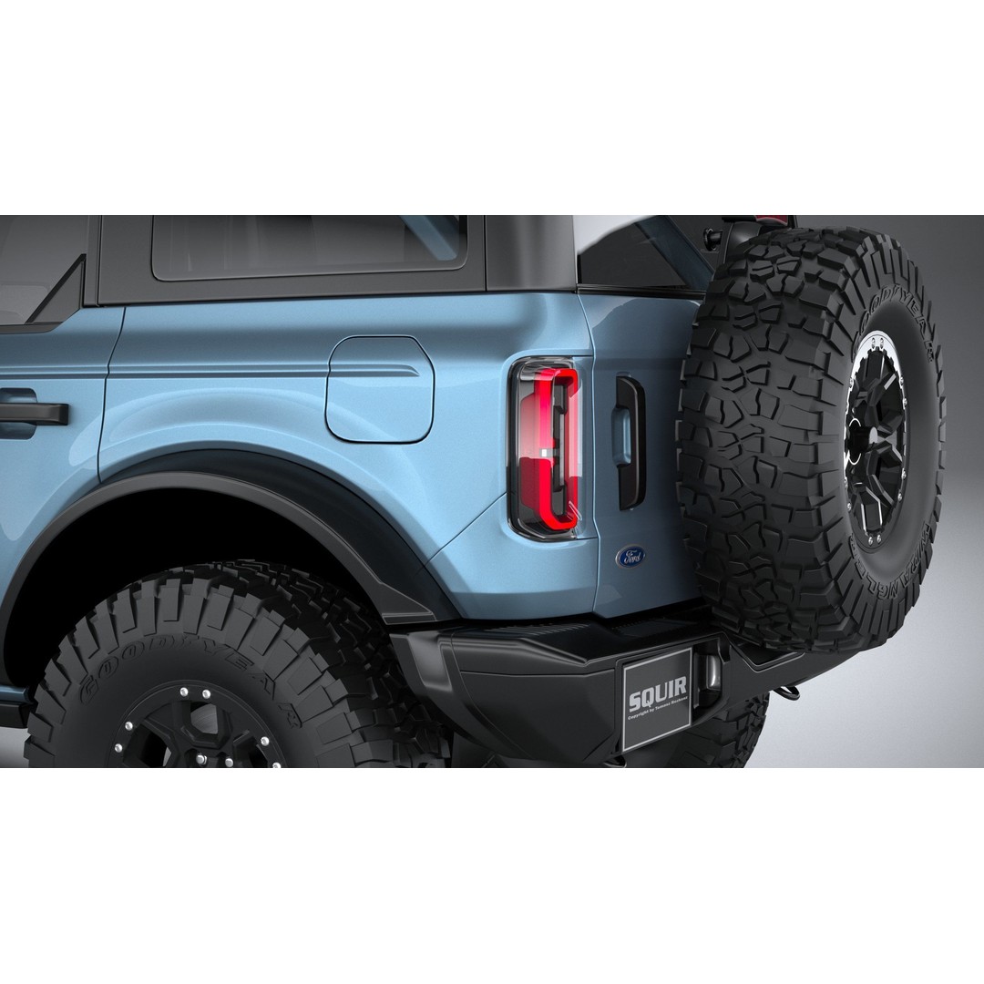 Bronco Badlands 3D Model – High Poly SUV Asset, FBX, OBJ, 3dsmax - View 8